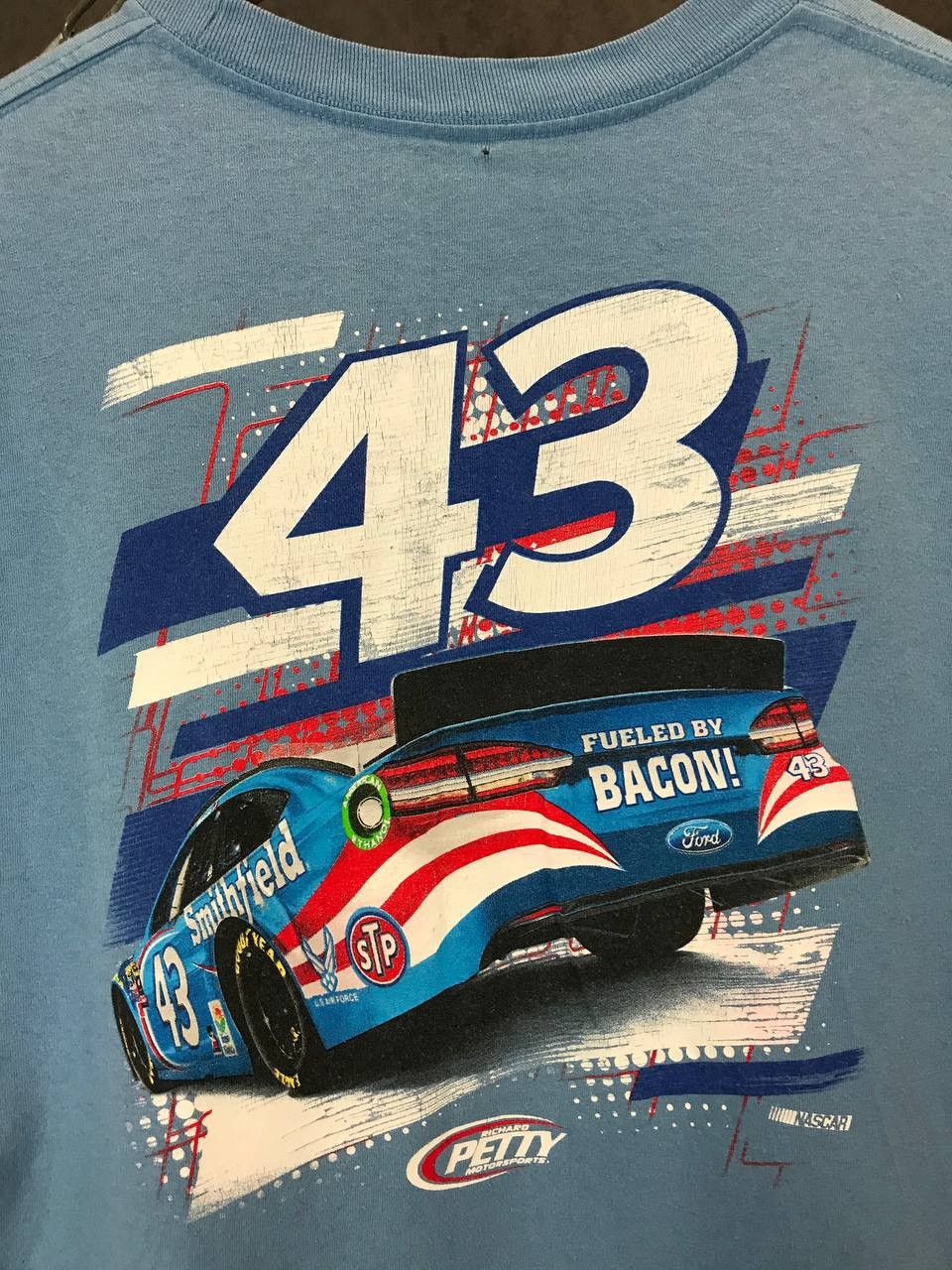 Ford × NASCAR NASCAR Aric Almirola Ford racing vintage overprinted tee Size US XL / EU 56 / 4 - 7 Thumbnail