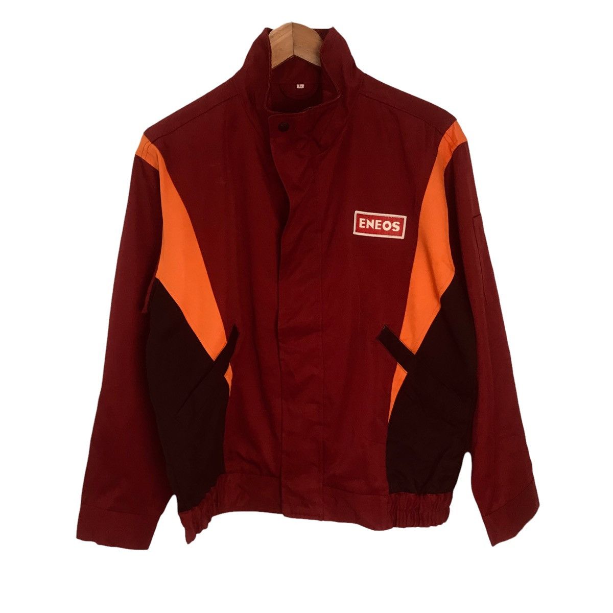 Vintage Eneos oil uniform jacket iniatial D actor Size US L / EU 52-54 / 3 - 2 Thumbnail