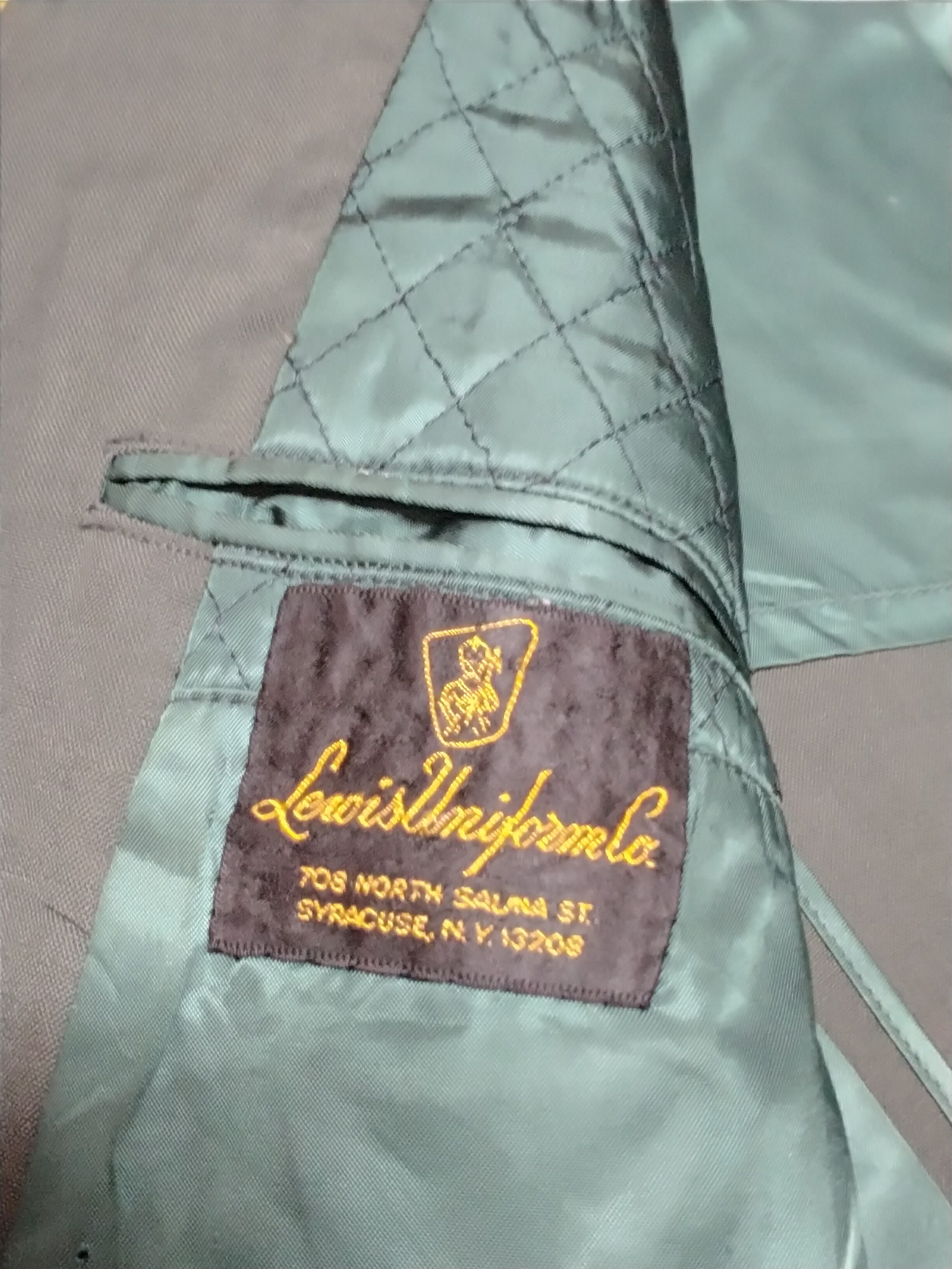 Vintage VINTAGE MILITARY BLAZER BY LEWIS UNIFORM CO. Size US M / EU 48-50 / 2 - 5 Thumbnail