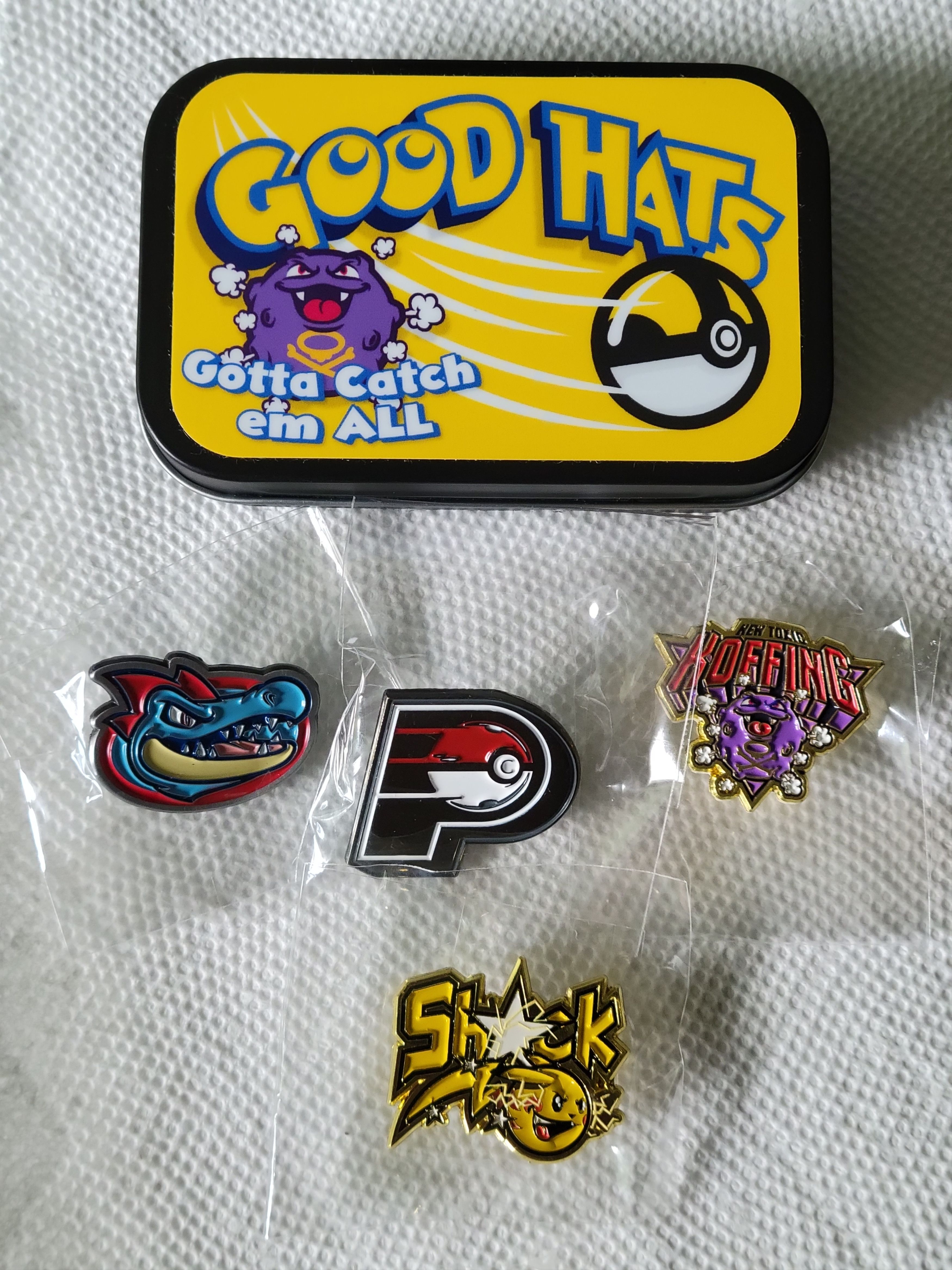 Hat Club × MyFitteds × New Era Good Hats Pokémon Pin set Size ONE SIZE - 5 Thumbnail