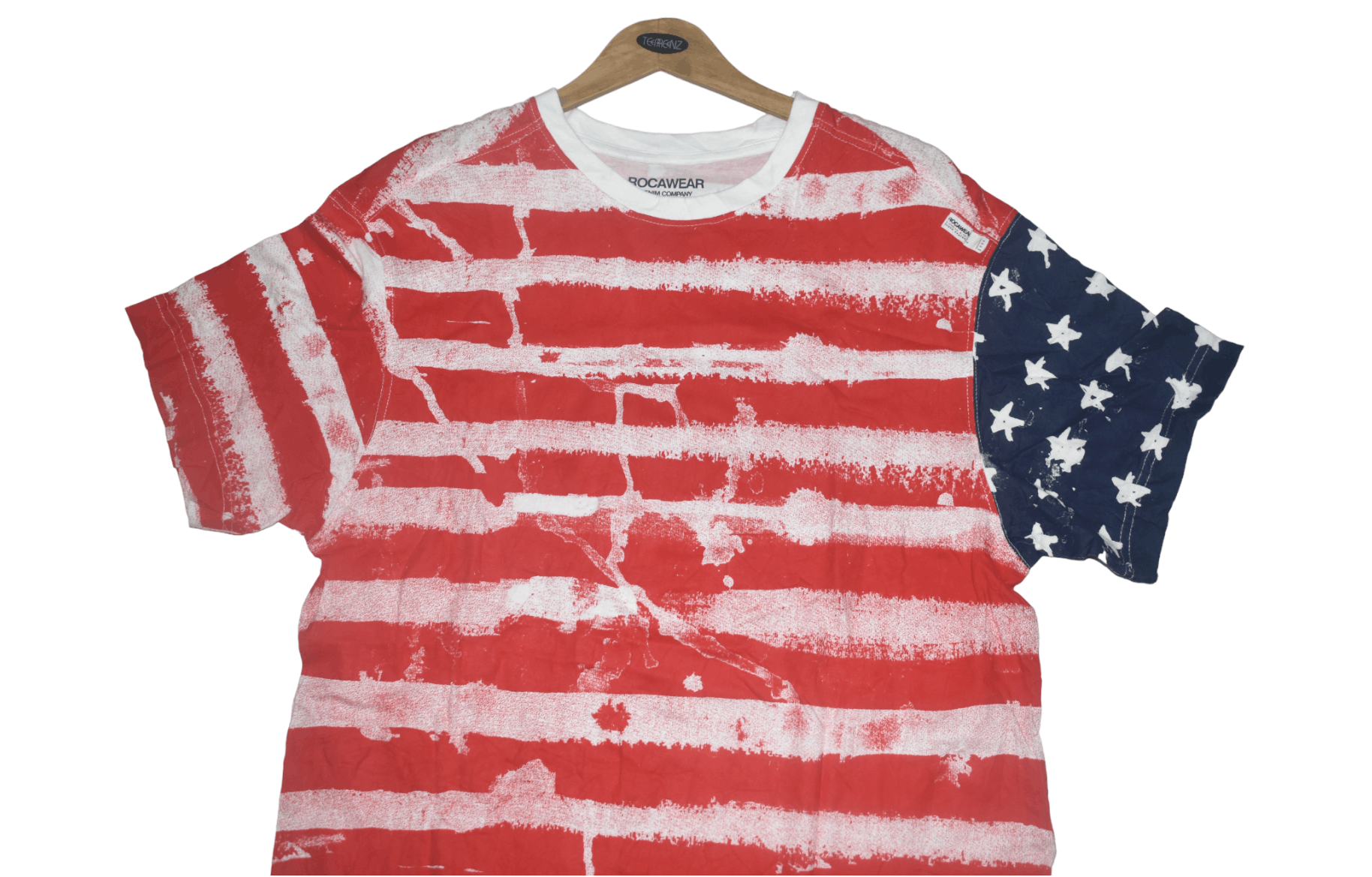Arts & Science × Rocawear American Flag Art T-shirt by Rockawear Size US L / EU 52-54 / 3 - 3 Thumbnail