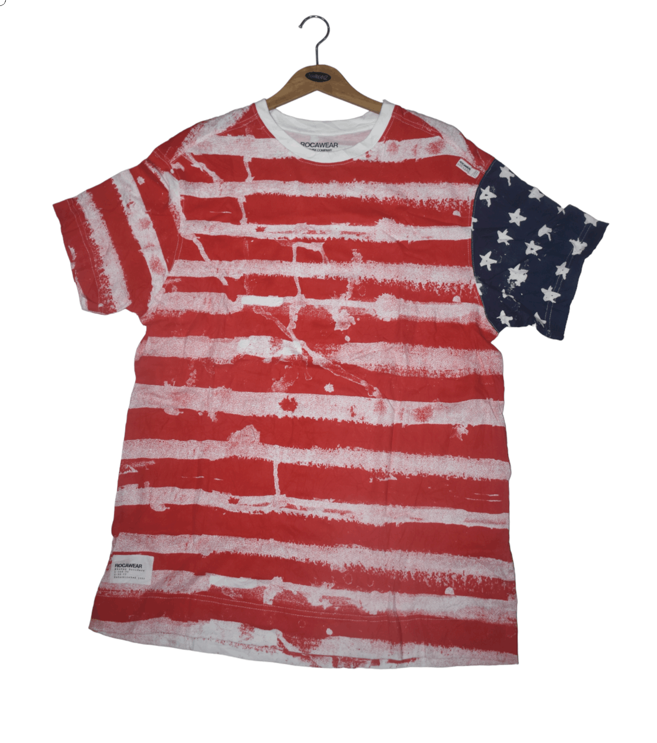 Arts & Science × Rocawear American Flag Art T-shirt by Rockawear Size US L / EU 52-54 / 3 - 1 Thumbnail