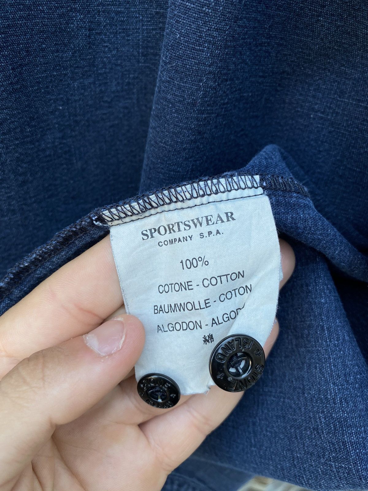 Stone Island × Vintage Mens Vintage Stone Island Shirts Button Ups Size XL rare Size US XL / EU 56 / 4 - 16 Thumbnail