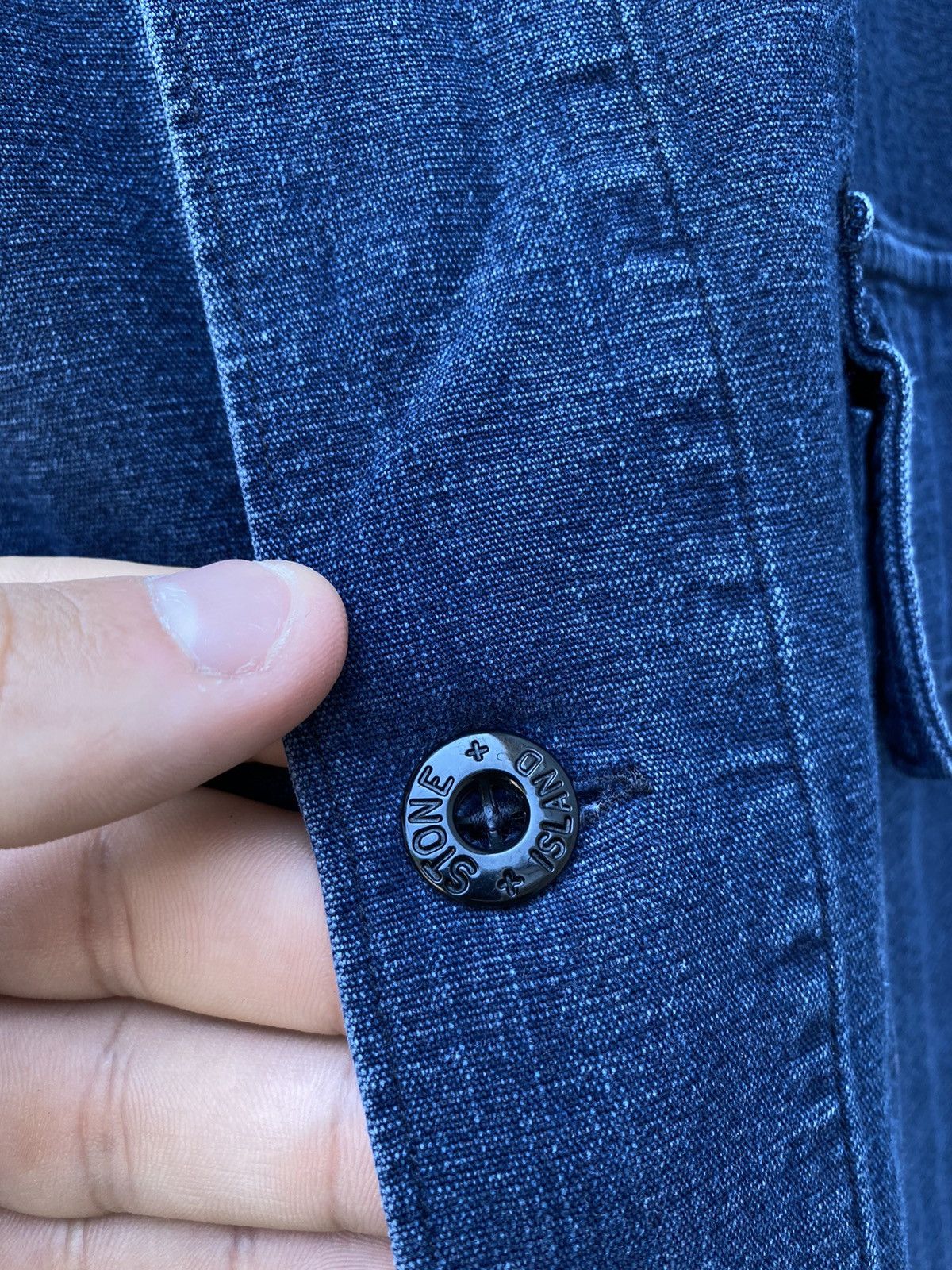Stone Island × Vintage Mens Vintage Stone Island Shirts Button Ups Size XL rare Size US XL / EU 56 / 4 - 8 Thumbnail