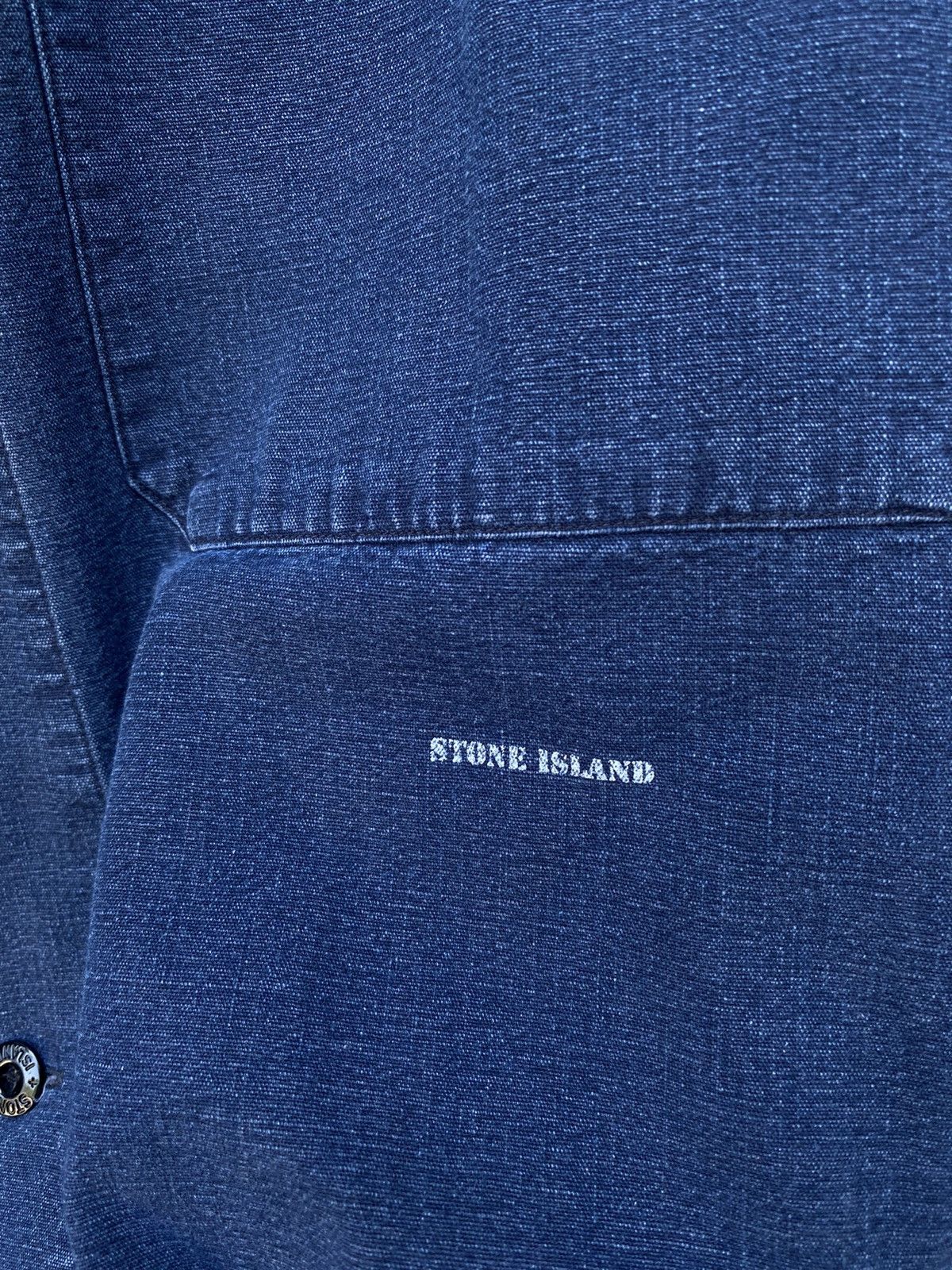 Stone Island × Vintage Mens Vintage Stone Island Shirts Button Ups Size XL rare Size US XL / EU 56 / 4 - 9 Thumbnail