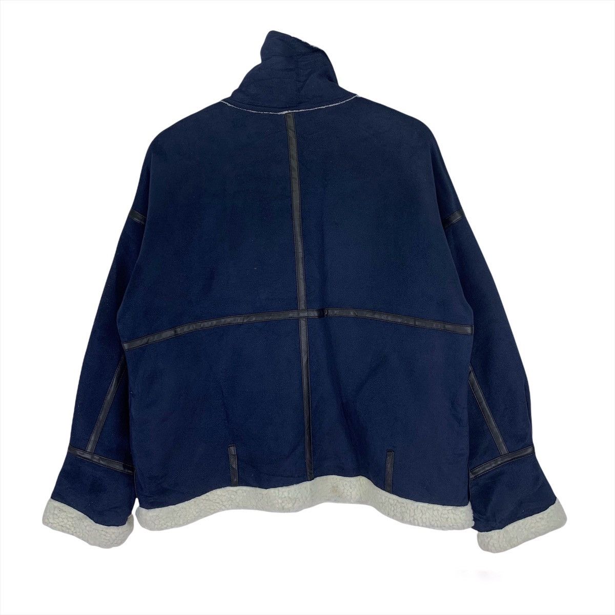 Japanese Brand Vintage Junoah Suede Leather Jacket Size US XL / EU 56 / 4 - 6 Thumbnail