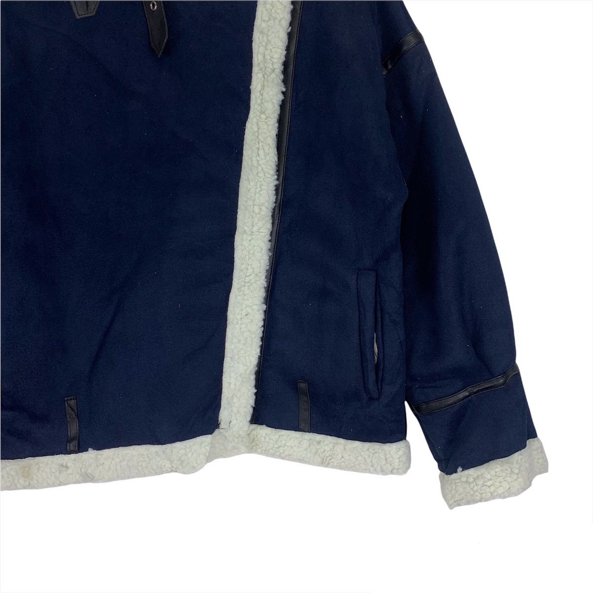 Japanese Brand Vintage Junoah Suede Leather Jacket Size US XL / EU 56 / 4 - 3 Thumbnail
