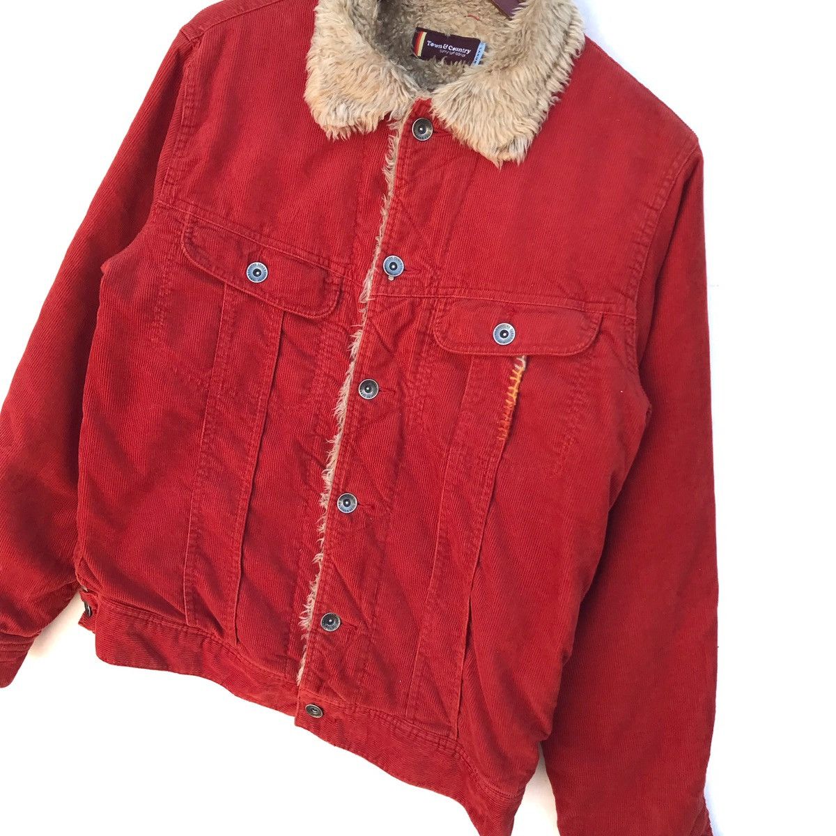 Vintage Vintage Town & County Corduroy Denim Jacket Size US M / EU 48-50 / 2 - 3 Thumbnail