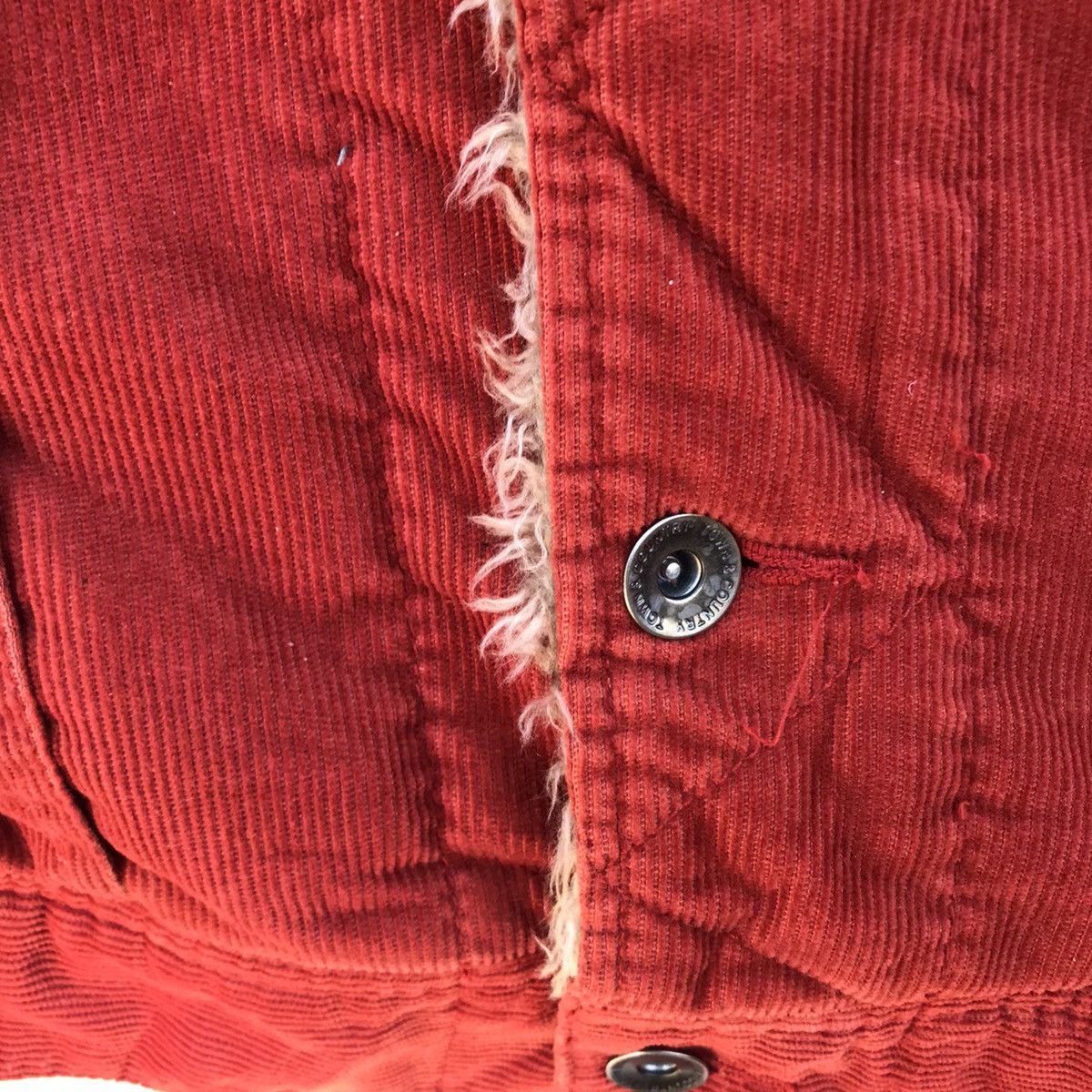 Vintage Vintage Town & County Corduroy Denim Jacket Size US M / EU 48-50 / 2 - 6 Thumbnail