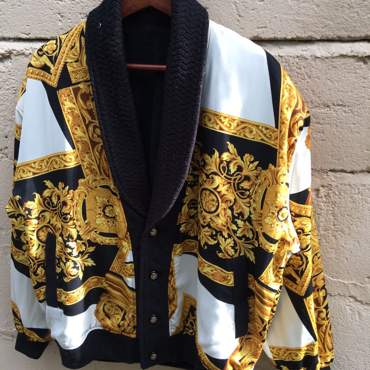 Japanese Brand Japanese Brand Design Full Print Blazer Coat Size 38L - 3 Thumbnail
