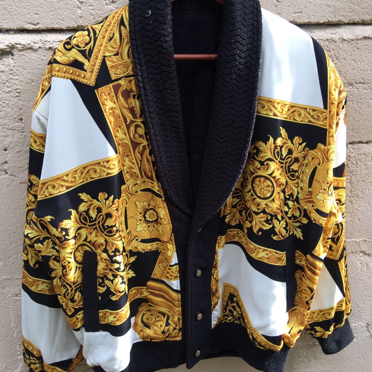 Japanese Brand Japanese Brand Design Full Print Blazer Coat Size 38L - 2 Thumbnail