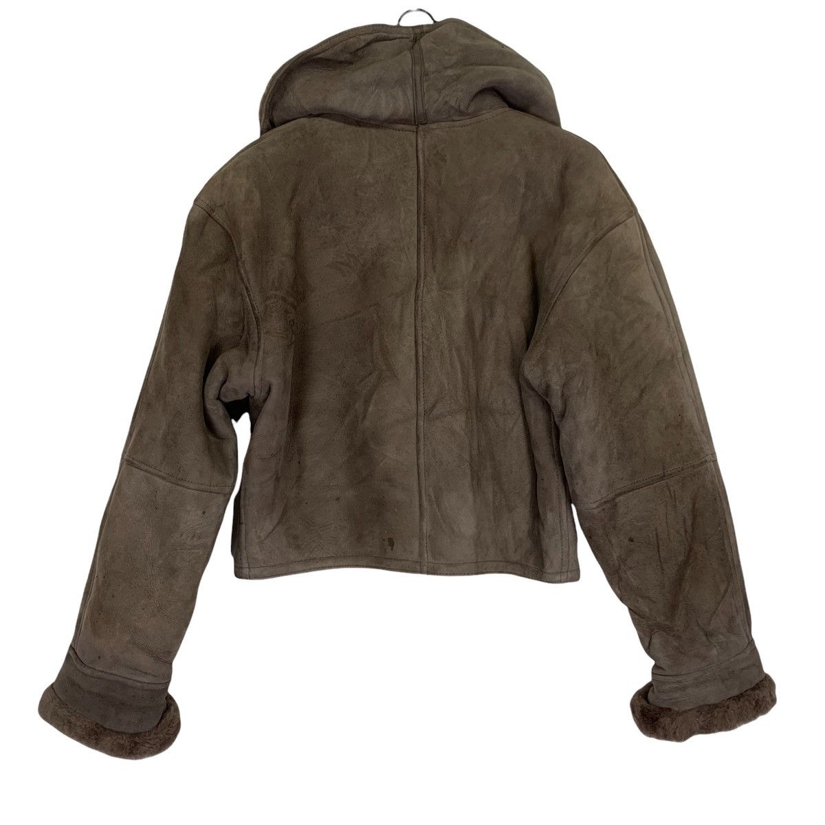 Branded Leather TAKACHI CROP TOP STYLE SHEARLING LEATHER JACKET Size US S / EU 44-46 / 1 - 6 Thumbnail