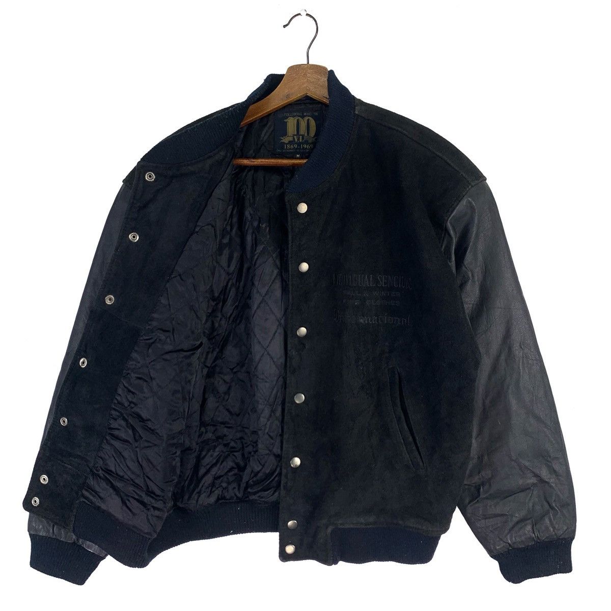 Japanese Brand Advantage Of The Men Varsity Leather Jacket Size US M / EU 48-50 / 2 - 1 Thumbnail