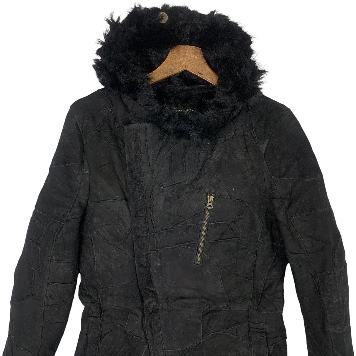 Other Tornado Mart Leather Designer Embroidery Wool Jacket Size US M / EU 48-50 / 2 - 2 Thumbnail