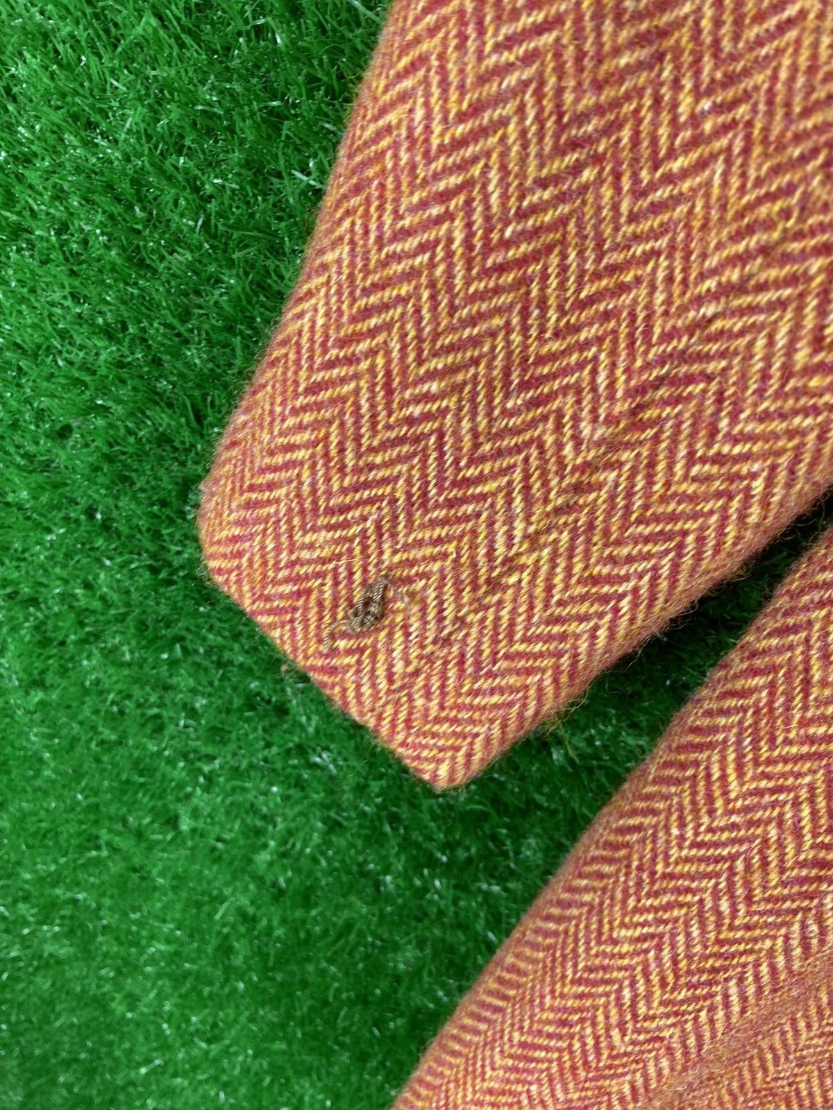 Harris Tweed × Vintage Vintage Harris Tweed Wool Long Coat Size XS / US 0-2 / IT 36-38 - 3 Thumbnail