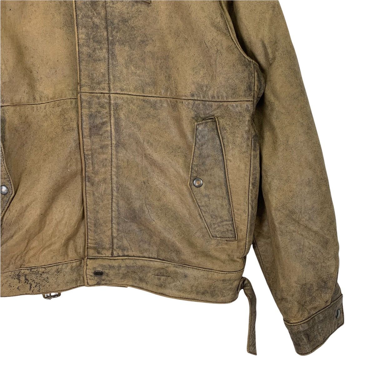 Vintage Vintage Leather Jacket Size US L / EU 52-54 / 3 - 3 Thumbnail