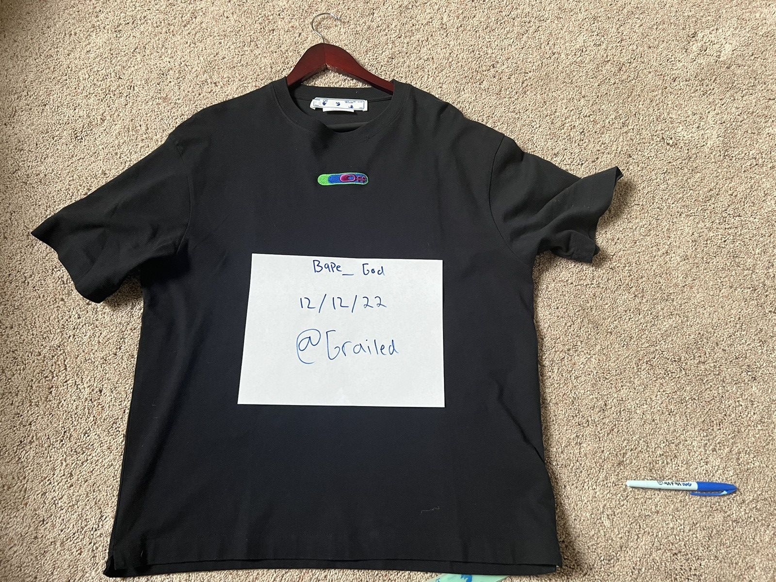 Off-White Off-White weed Arrows Tee Size US S / EU 44-46 / 1 - 1 Thumbnail