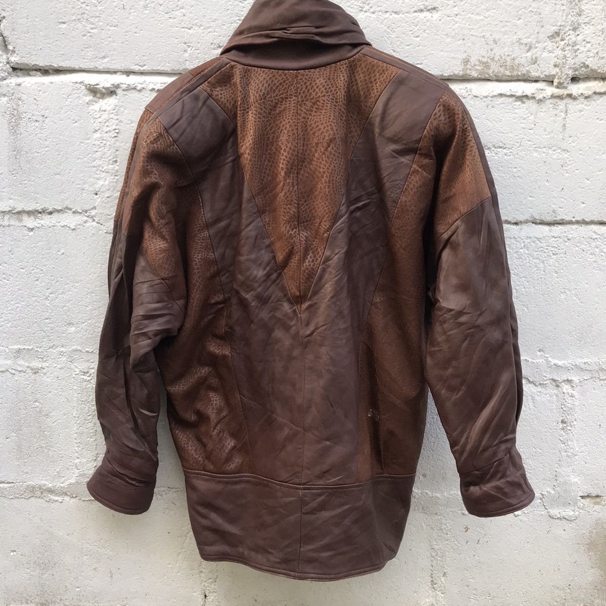 Japanese Brand Leden Moden Leather Jacket Design Leopard Size US M / EU 48-50 / 2 - 6 Thumbnail