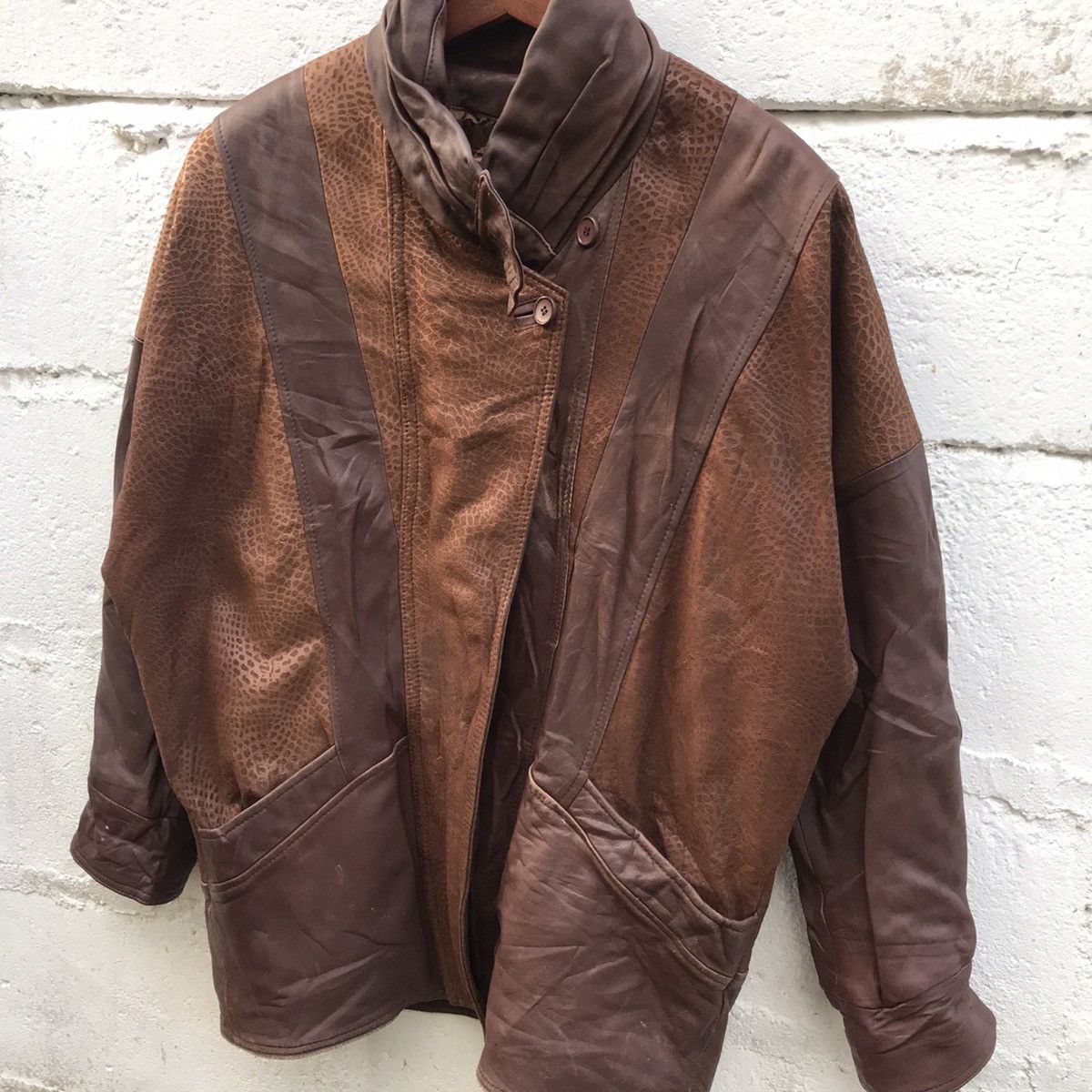 Japanese Brand Leden Moden Leather Jacket Design Leopard Size US M / EU 48-50 / 2 - 3 Thumbnail
