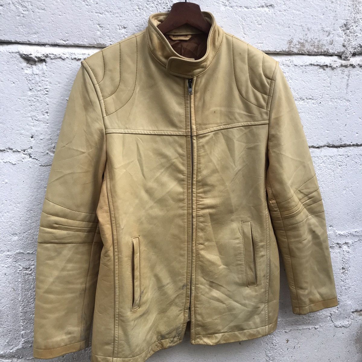 ABAHOUSE Abahouse Leather Zipper Jacket Size US L / EU 52-54 / 3 - 2 Thumbnail