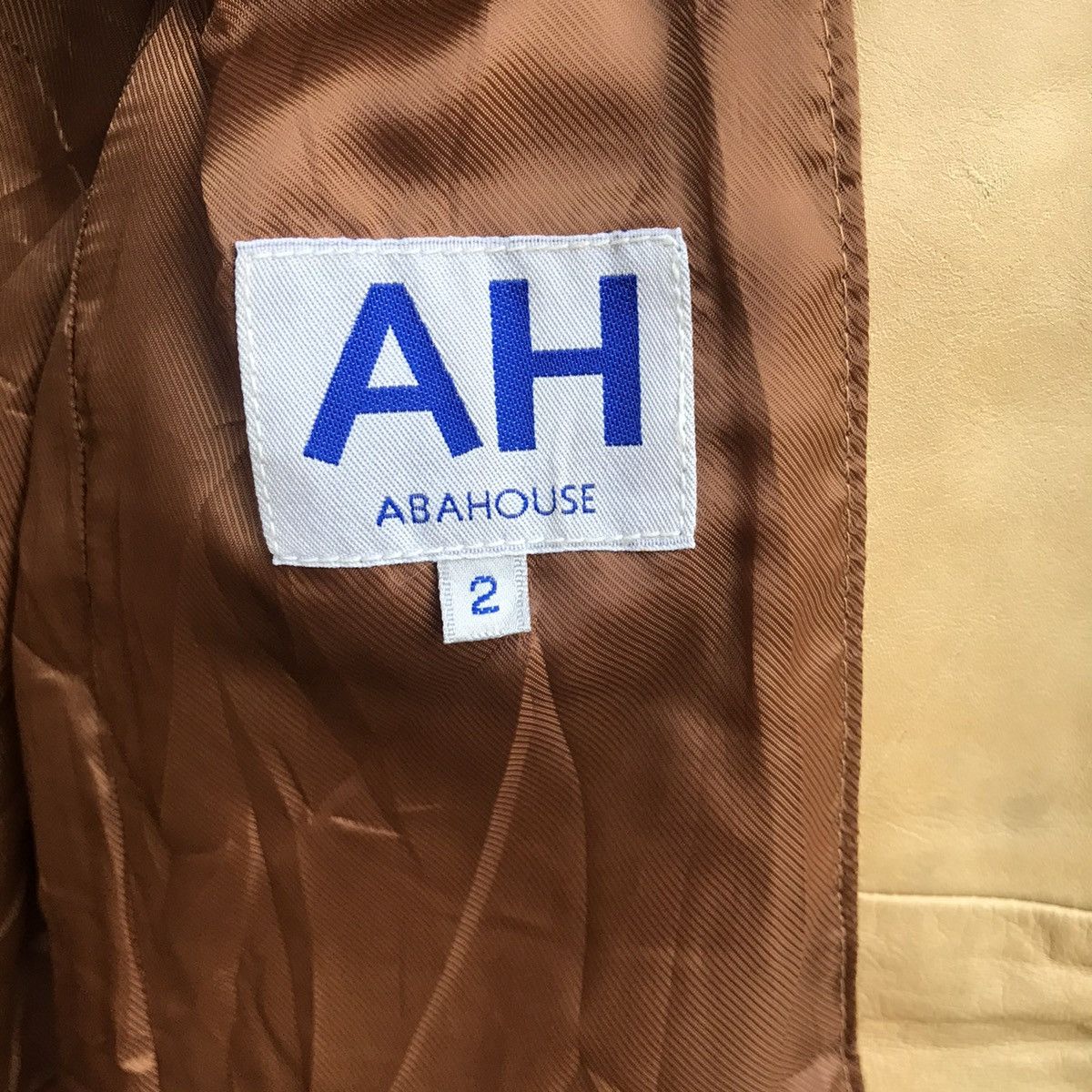 ABAHOUSE Abahouse Leather Zipper Jacket Size US L / EU 52-54 / 3 - 7 Thumbnail