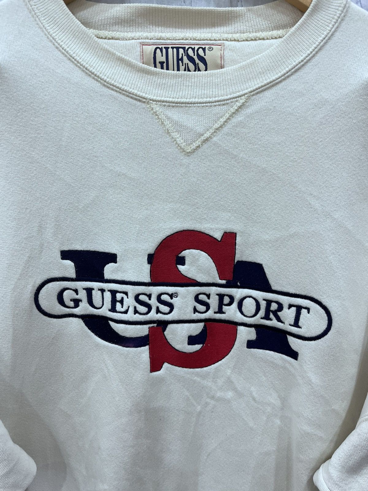 Guess K. VINTAGE GUESS SWEATSHIRT MADE IN USA Size US XL / EU 56 / 4 - 4 Thumbnail