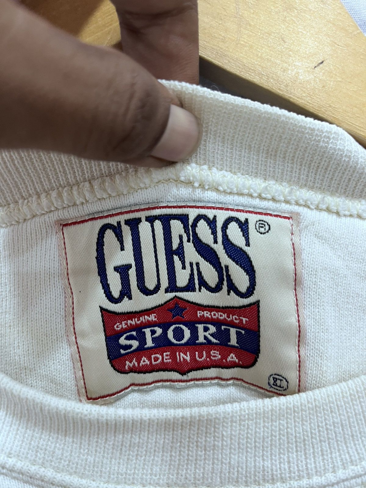Guess K. VINTAGE GUESS SWEATSHIRT MADE IN USA Size US XL / EU 56 / 4 - 5 Thumbnail