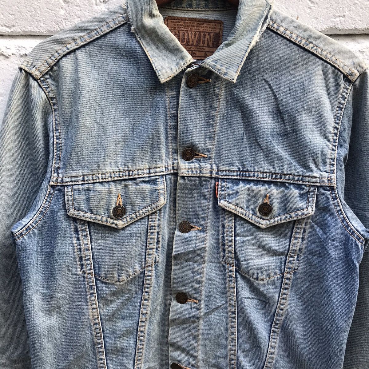 Edwin Vintage Edwin Denim Jacket Size US L / EU 52-54 / 3 - 4 Thumbnail