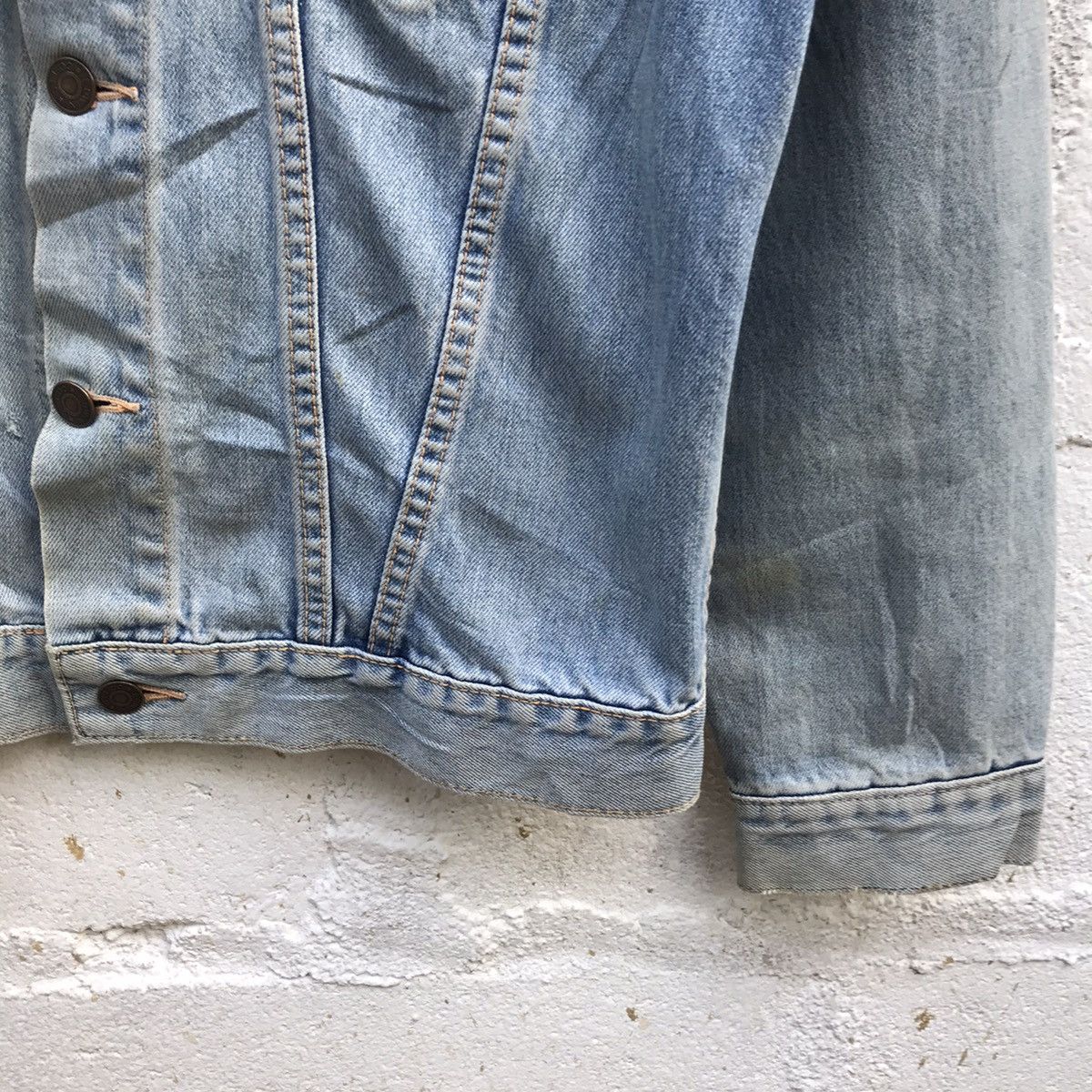 Edwin Vintage Edwin Denim Jacket Size US L / EU 52-54 / 3 - 5 Thumbnail