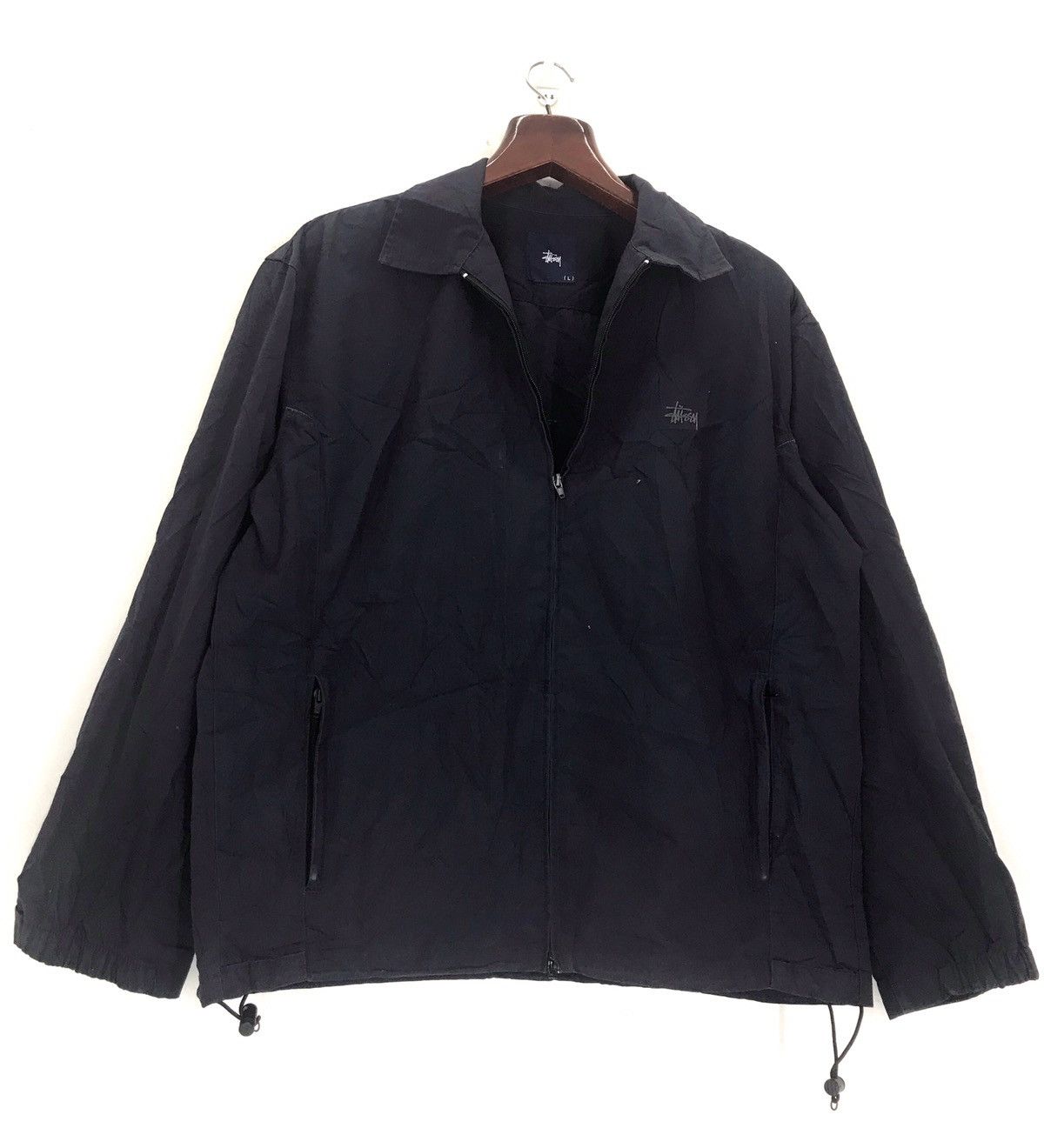 Stussy × Vintage Vintage Usa Stussy zipper jacket g6 Size US L / EU 52-54 / 3 - 2 Thumbnail