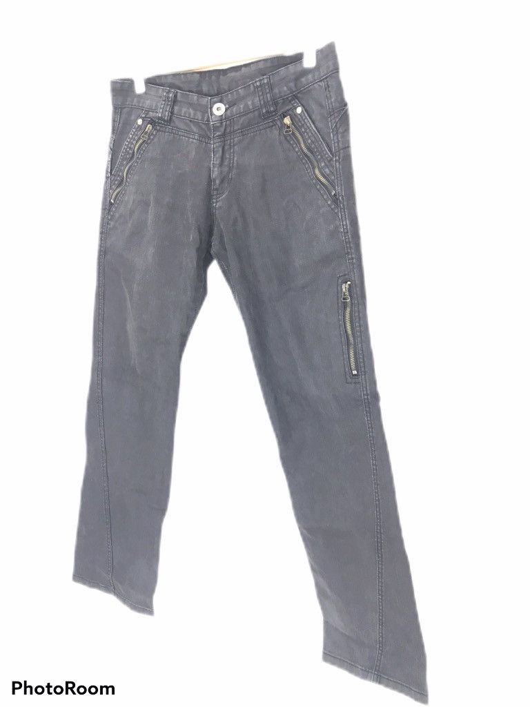Designer × Seditionaries Coated painter biker denim pants punk style Size US 32 / EU 48 - 1 Thumbnail