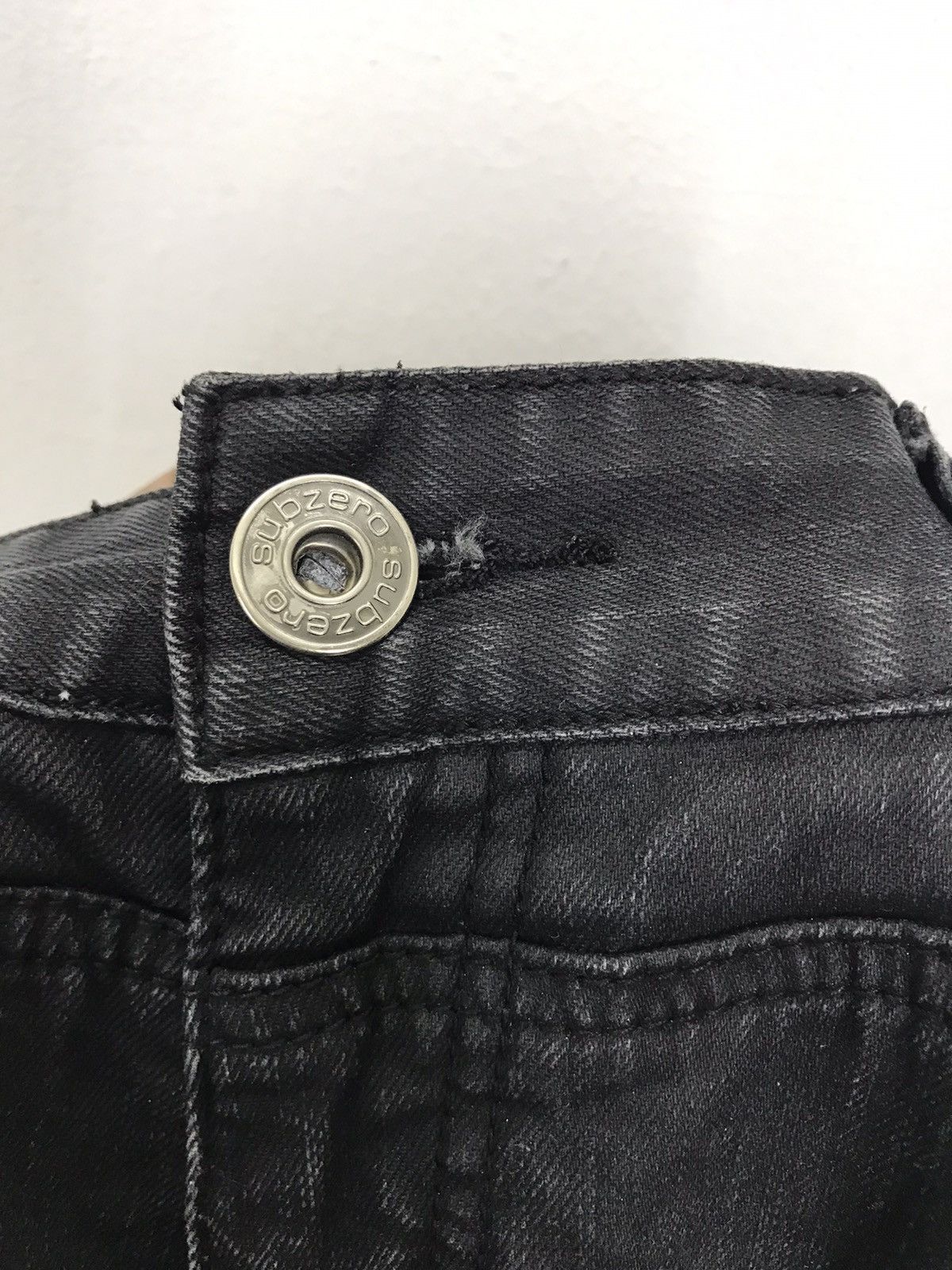 Designer × Seditionaries Coated painter biker denim pants punk style Size US 32 / EU 48 - 10 Thumbnail