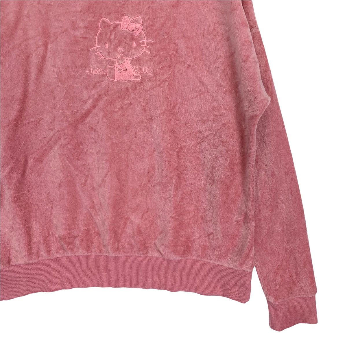 Cartoon Network Hello Kitty Fleece Embroidery Crewneck Sweatshirt Size US M / EU 48-50 / 2 - 3 Thumbnail