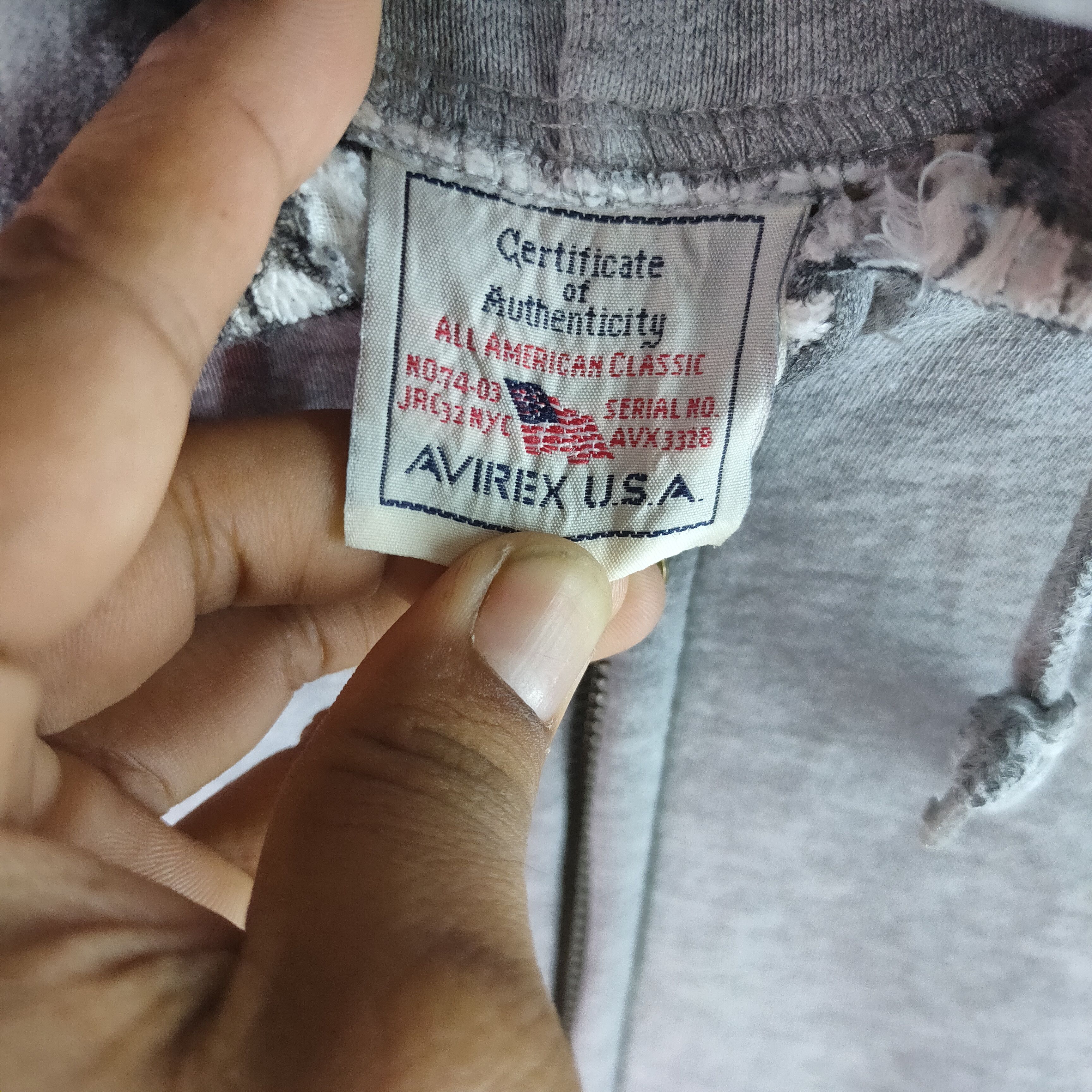 Avirex AVIREX USA Army Airforce Full Zipper Hoodie Sweatshirt Size US M / EU 48-50 / 2 - 4 Thumbnail