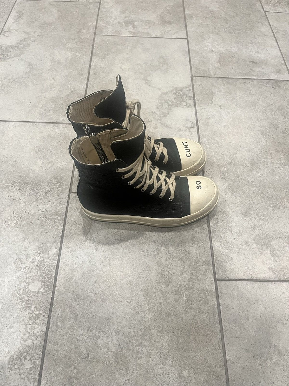 Rick Owens Rick Owens Ramones So Cunt | Grailed Rick Owens Rick Owens Ramones So Cunt | Grailed