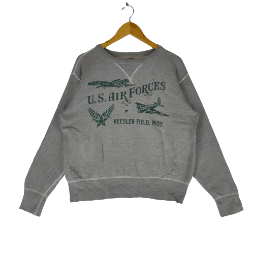 Vintage U.S AIR FORCES Vintage Air Craft L Size Hoodie Sweatshirt Size US L / EU 52-54 / 3 - 1 Thumbnail