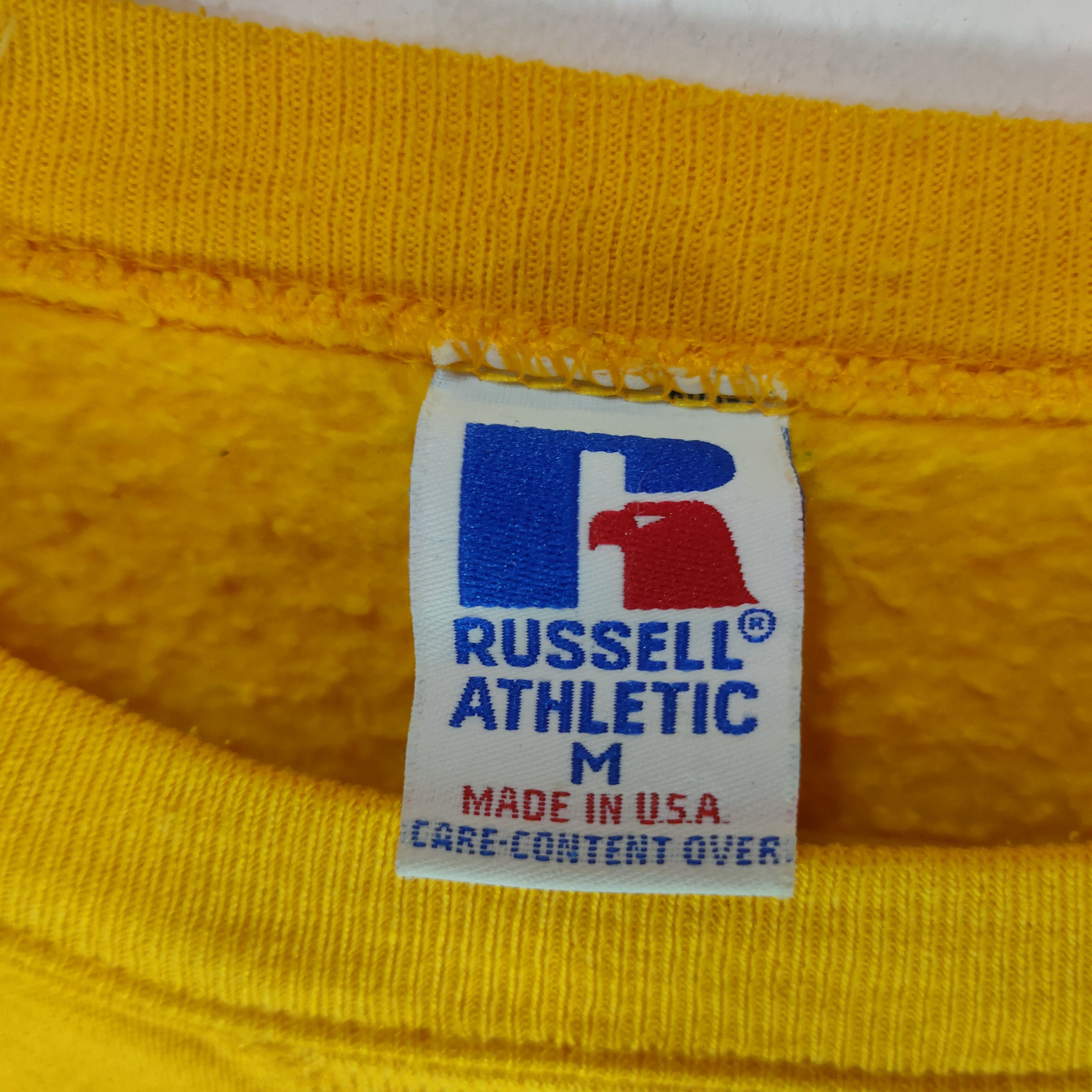 Russell Athletic Vintage 90s ROWVA TIGERS Basketball Spellout Sweatshirt Size US M / EU 48-50 / 2 - 6 Thumbnail