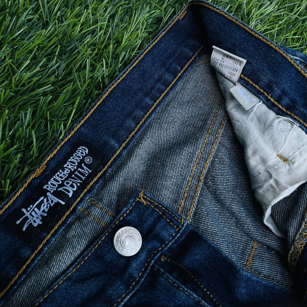 Levi's × Stussy Stussy x Levis Stone Washed Denim Size US 30 / EU 46 - 4 Thumbnail