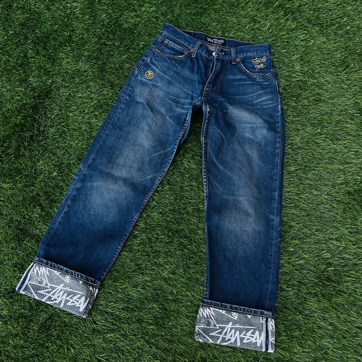 Levi's × Stussy Stussy x Levis Stone Washed Denim Size US 30 / EU 46 - 9 Thumbnail