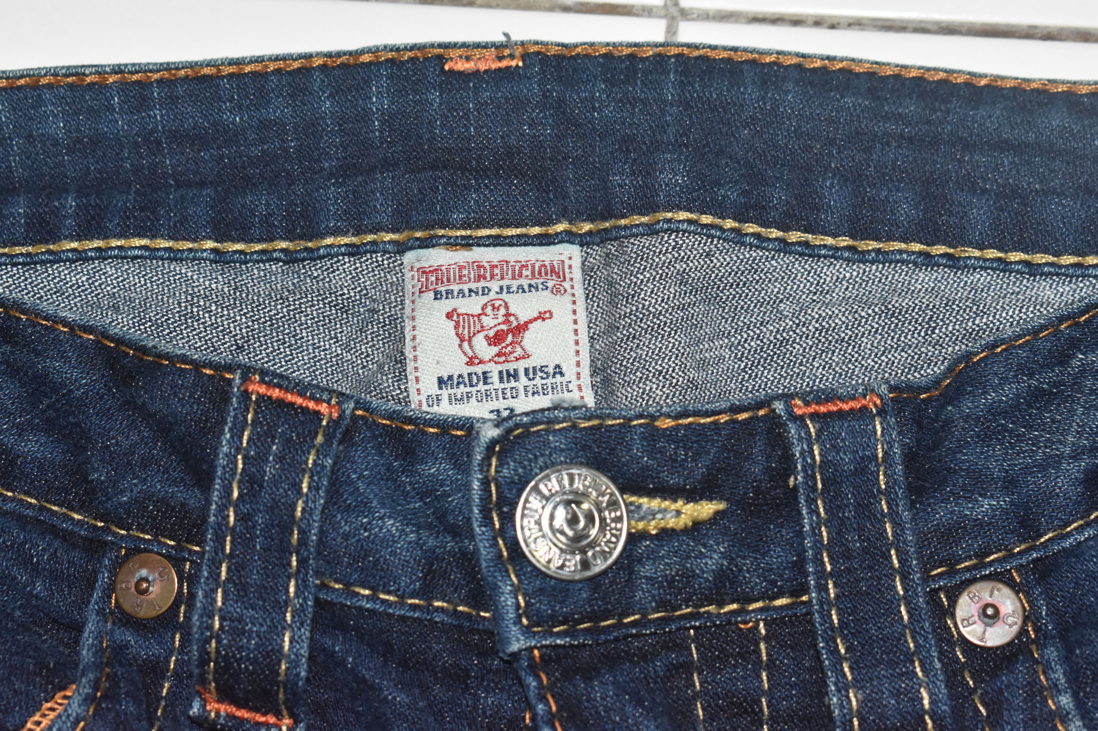 True Religion True Religion Johnny Denim Size US 32 / EU 48 - 5 Thumbnail