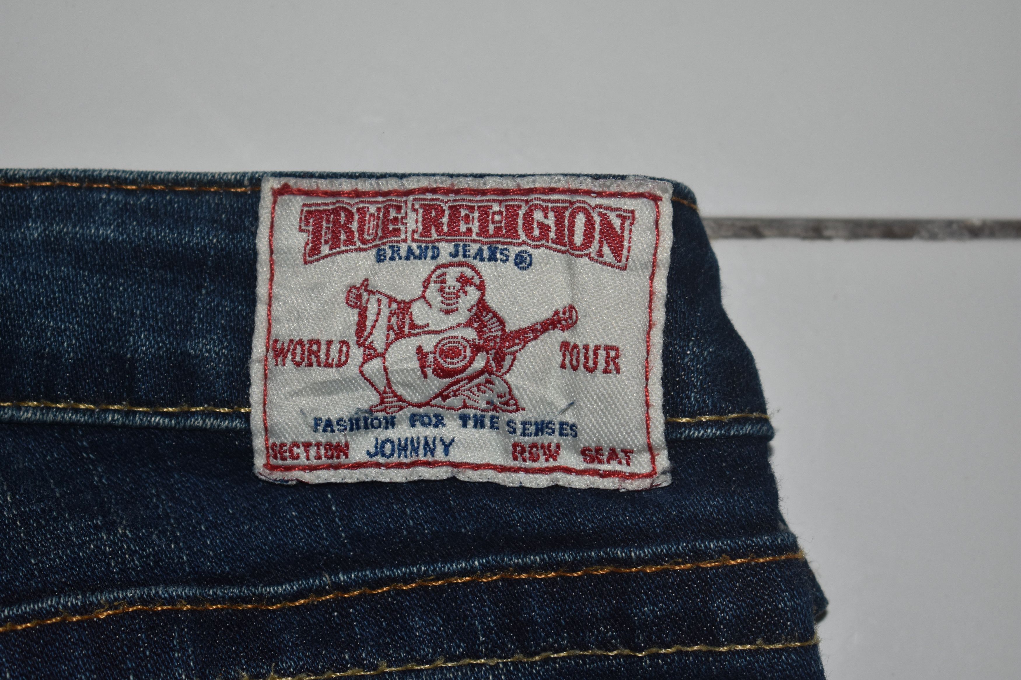 True Religion True Religion Johnny Denim Size US 32 / EU 48 - 3 Thumbnail