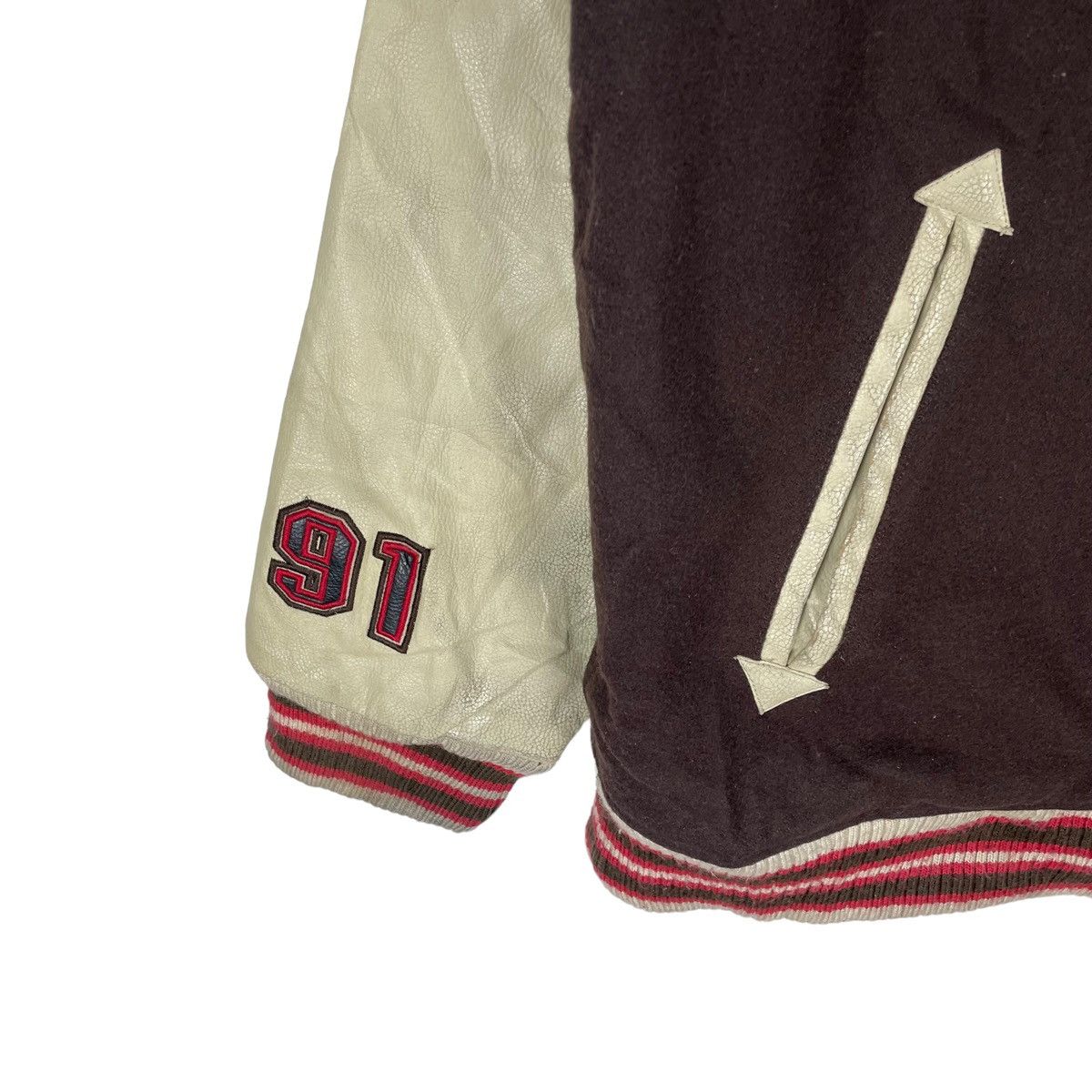 🌟VTG CONART LA GRAFFITI VARSITY JACKET