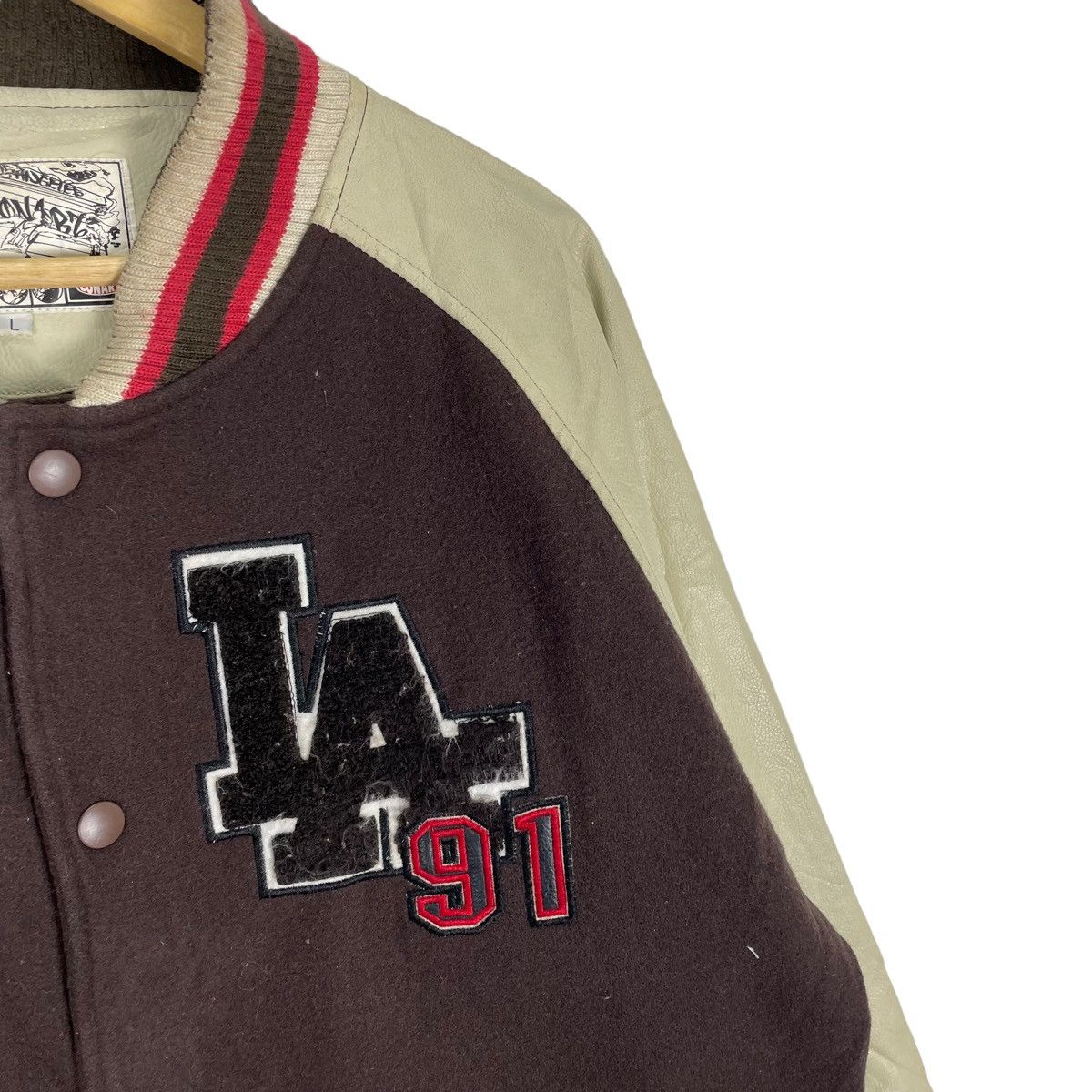 🌟VTG CONART LA GRAFFITI VARSITY JACKET