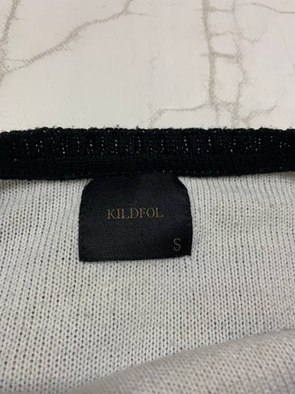 Vintage Kildfol Skeleton Black Knitwear Sweater Size US S / EU 44-46 / 1 - 2 Thumbnail