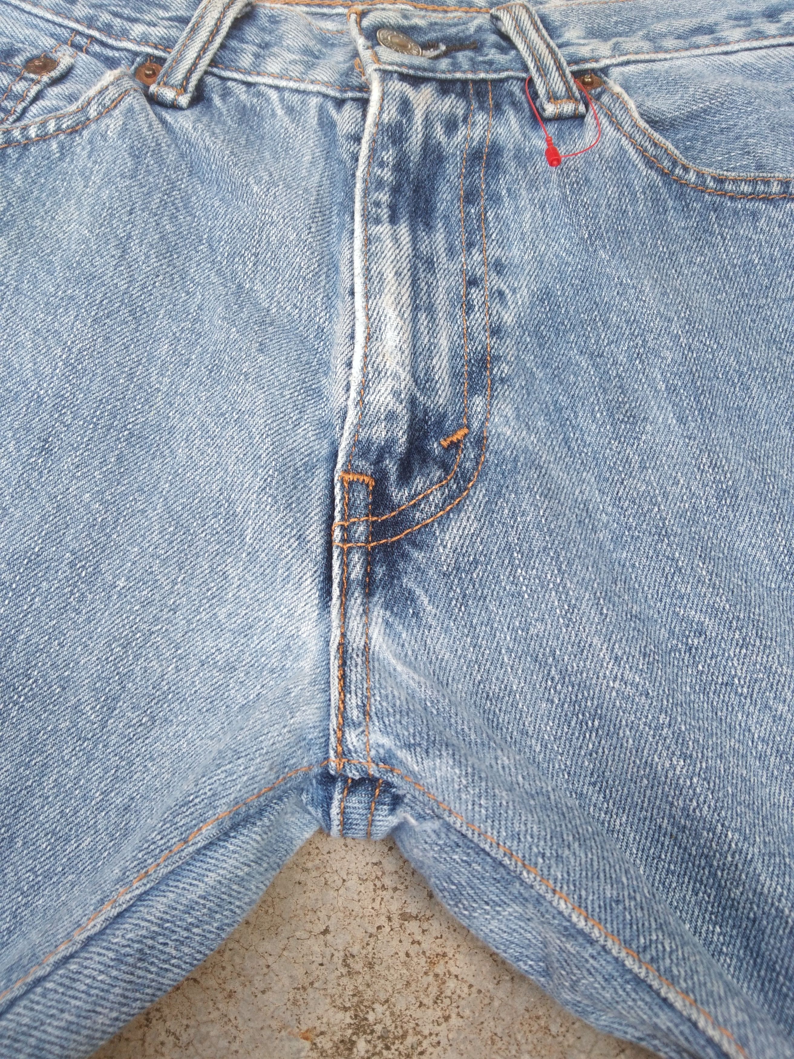 Jean × Levi's × Vintage Vintage Levis 505 Distressed Jeans 30x30 Size US 30 / EU 46 - 6 Thumbnail