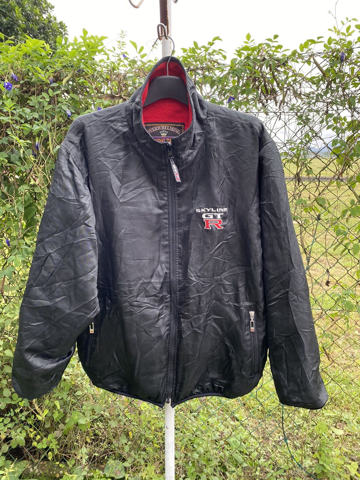 Japanese Brand Skyline GTR Racing Team Skyline Reversible Jacket | Grailed