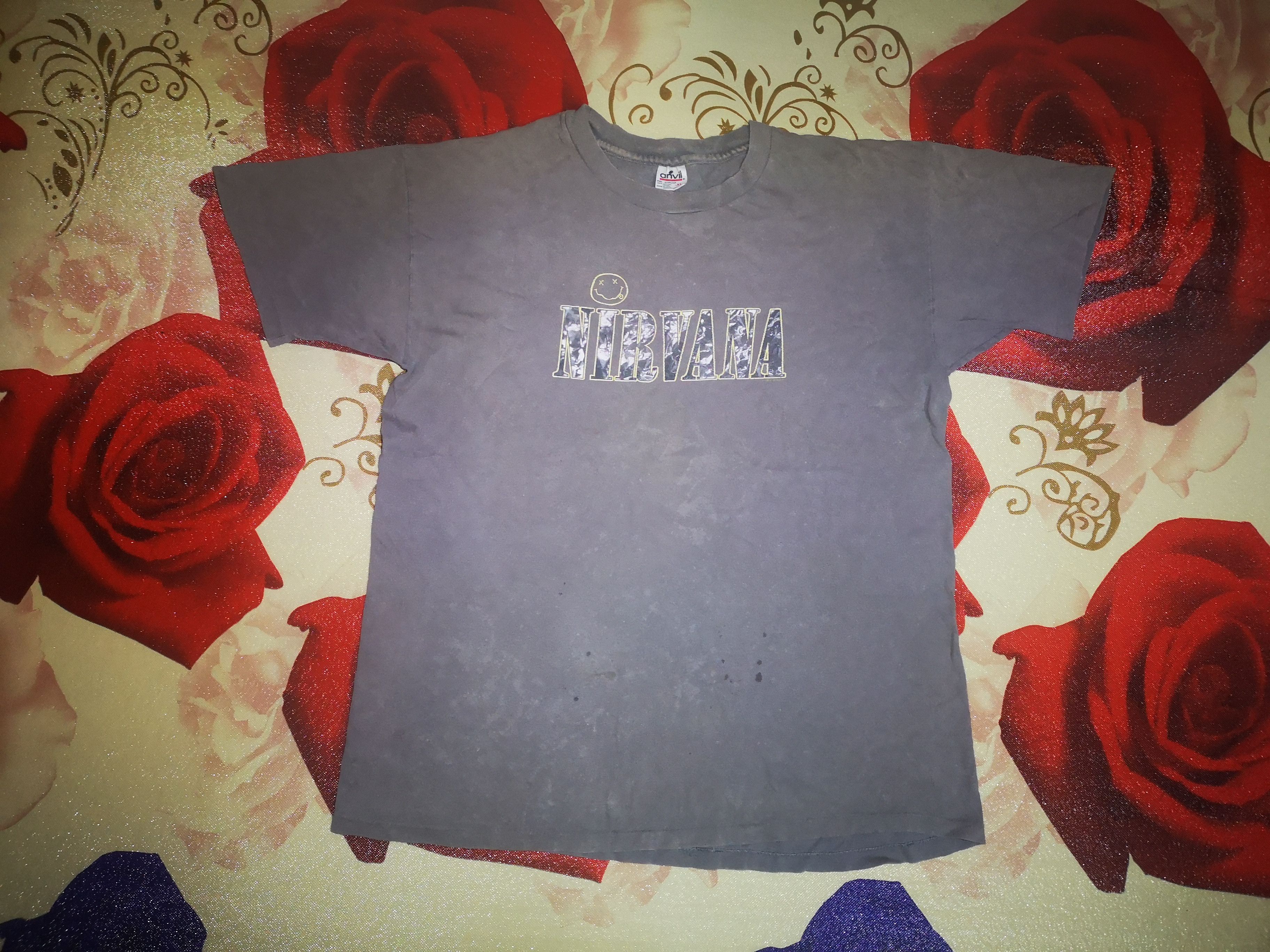 Band Tees Vintage Nirvana ©1997 Size US XL / EU 56 / 4 - 3 Thumbnail