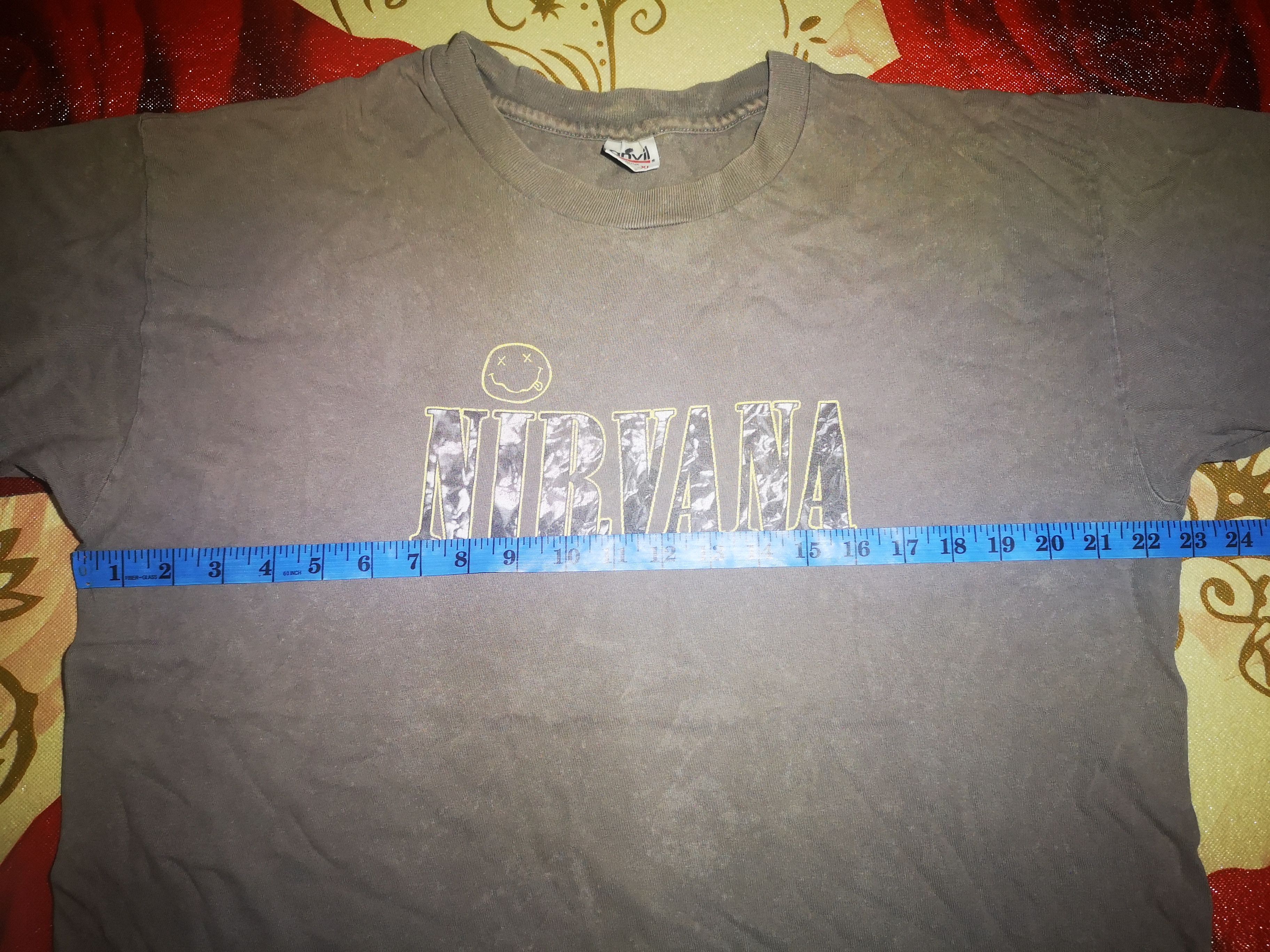 Band Tees Vintage Nirvana ©1997 Size US XL / EU 56 / 4 - 14 Thumbnail