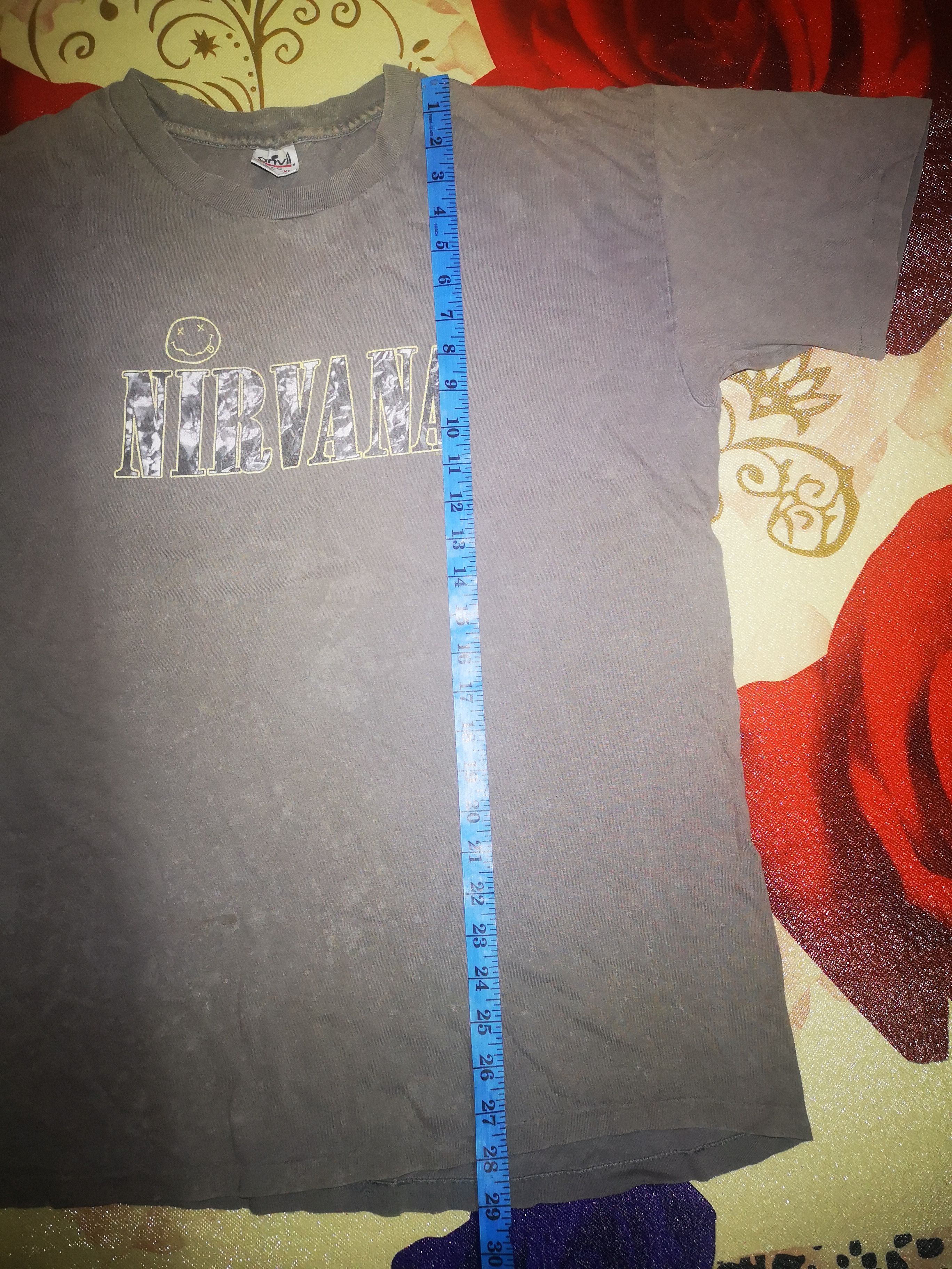 Band Tees Vintage Nirvana ©1997 Size US XL / EU 56 / 4 - 15 Thumbnail