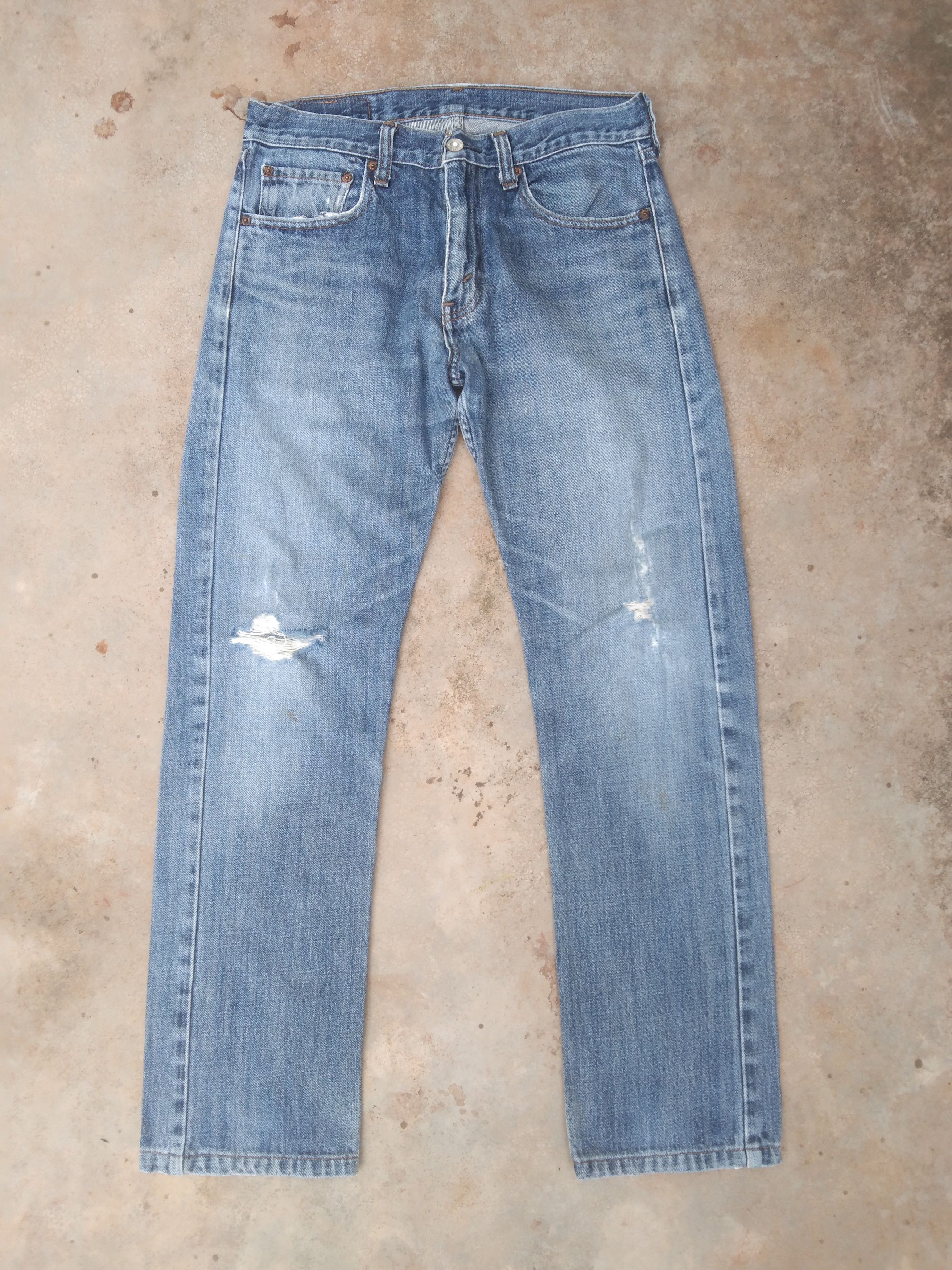 Levi's Vintage Levis Jeans 532 Distressed Denim 30x29 Size US 30 / EU 46 - 1 Thumbnail